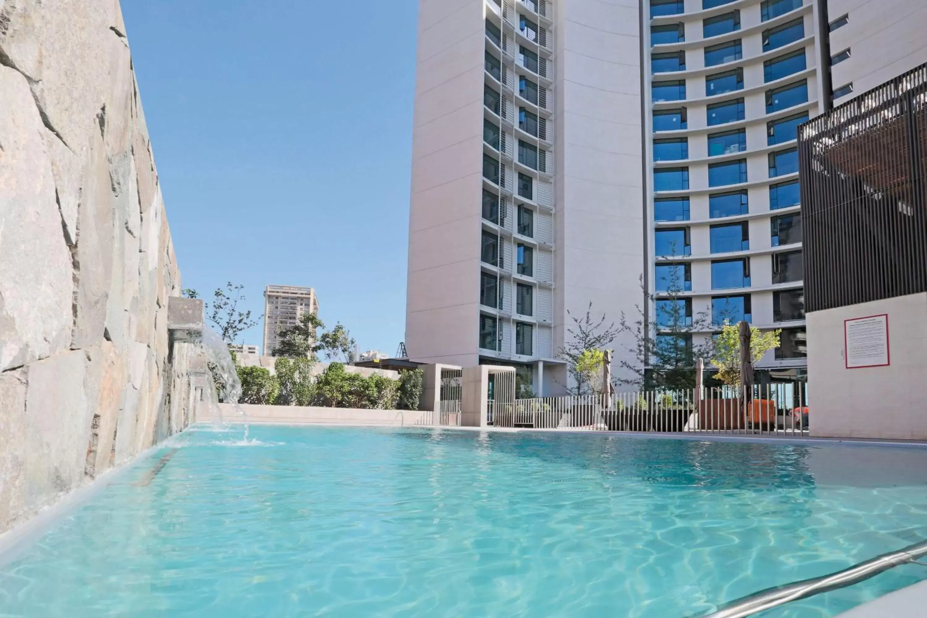 Pool view, Swimming Pool in DoubleTree by Hilton Santiago Kennedy, Chile