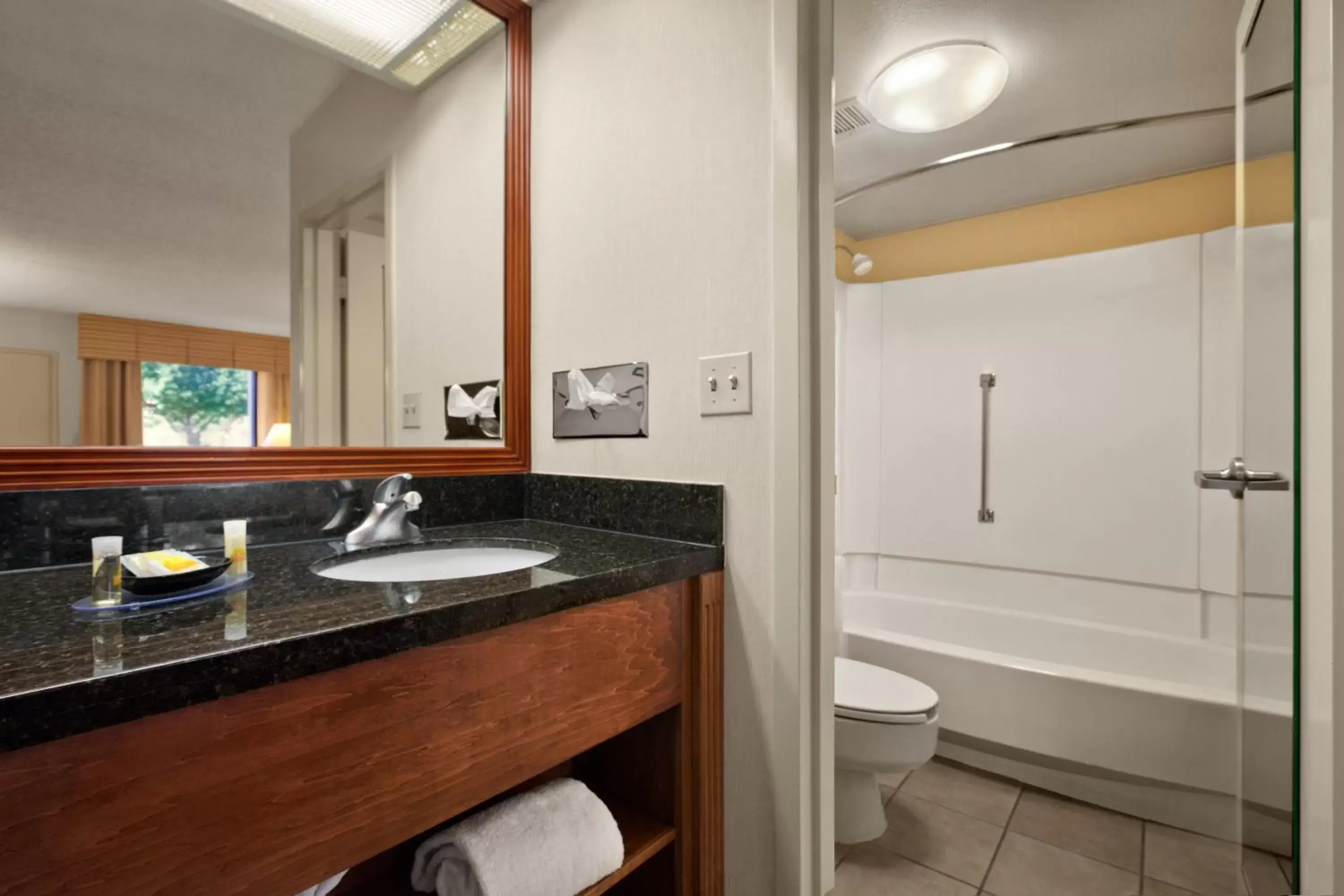 Shower, Bathroom in Days Inn by Wyndham Las Cruces