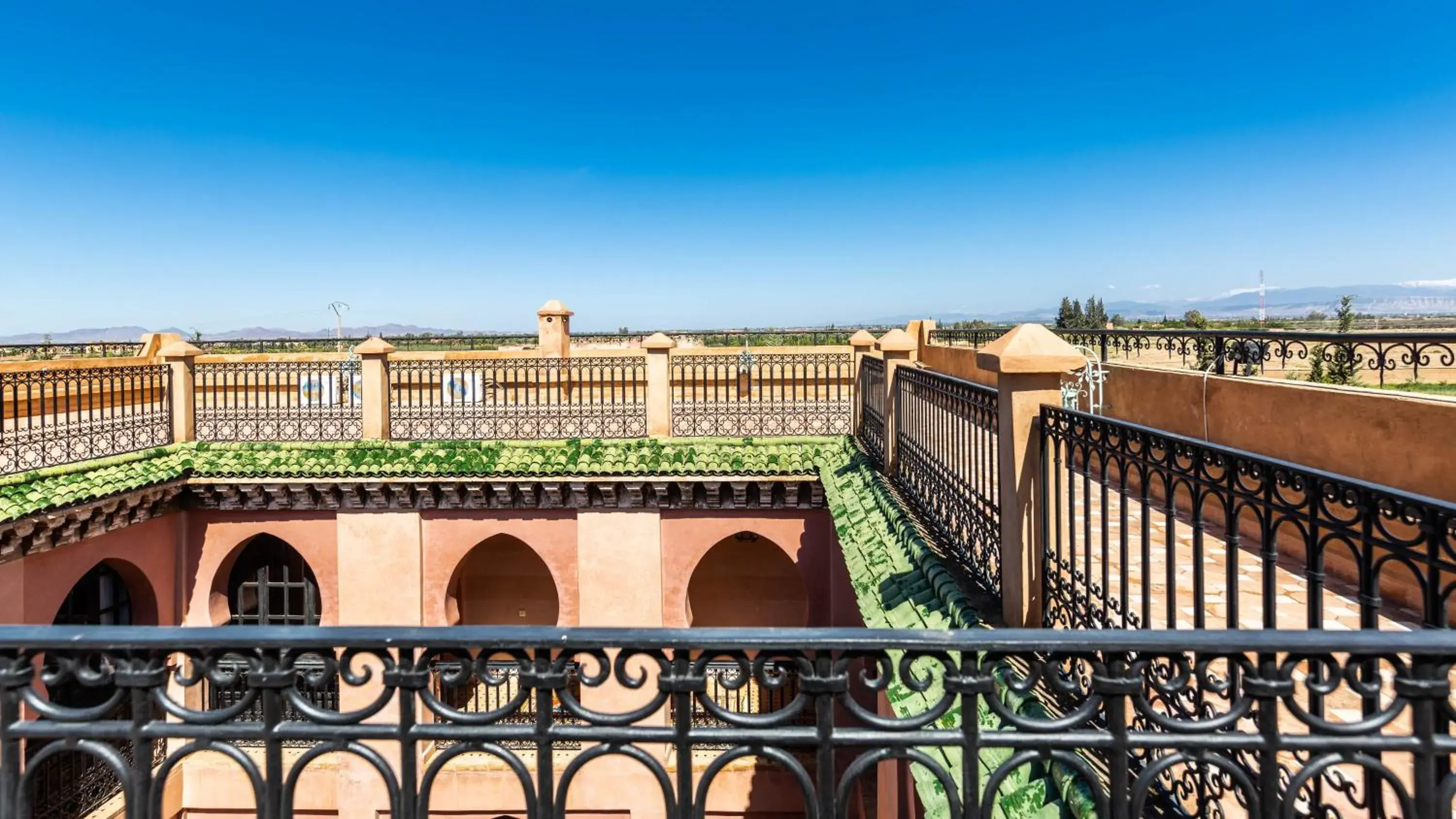 View (from property/room), Balcony/Terrace in L'OLIVERAIE DE L'ATLAS