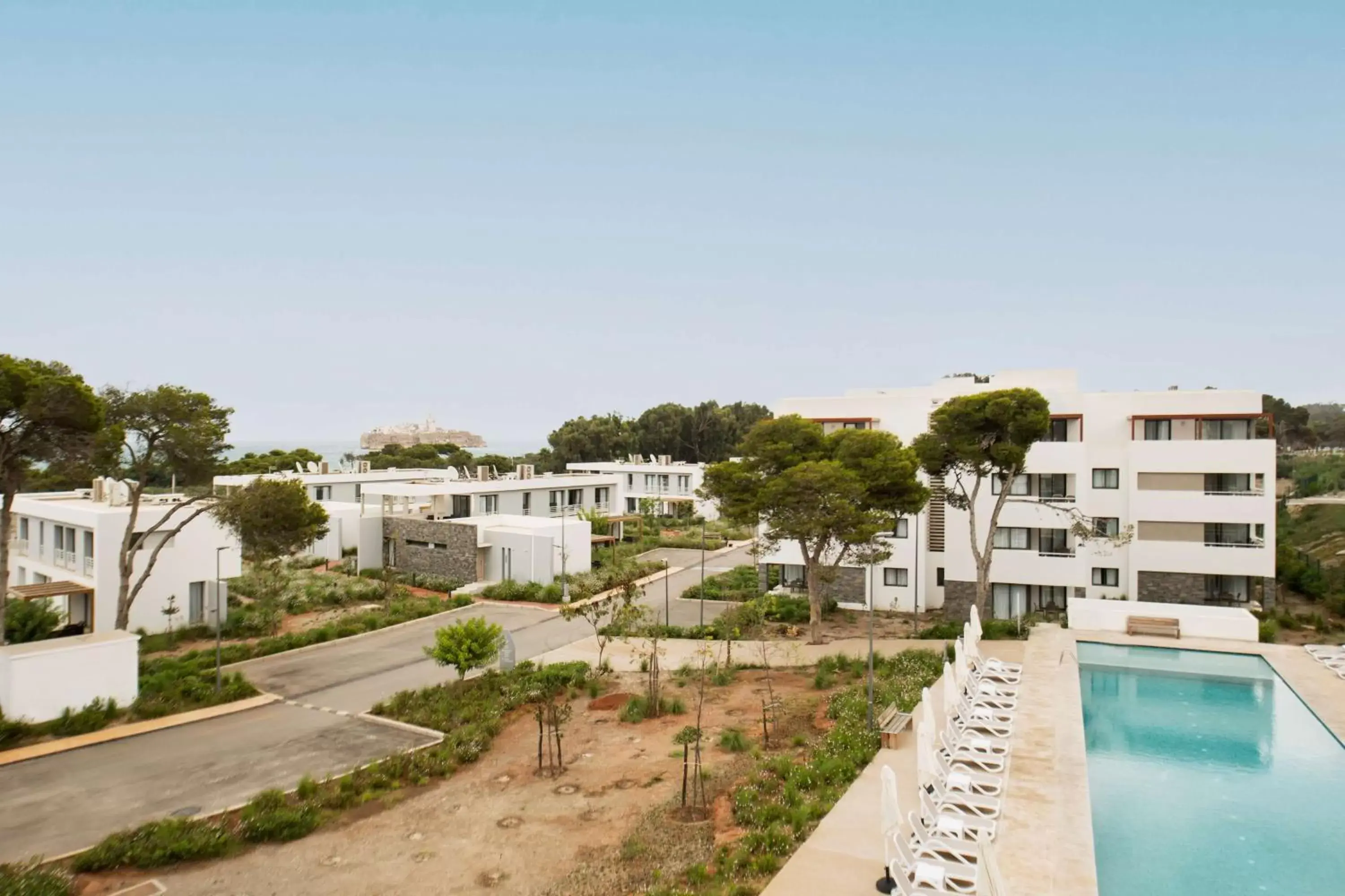 Property building, Pool View in Radisson Blu Residences Al Hoceima