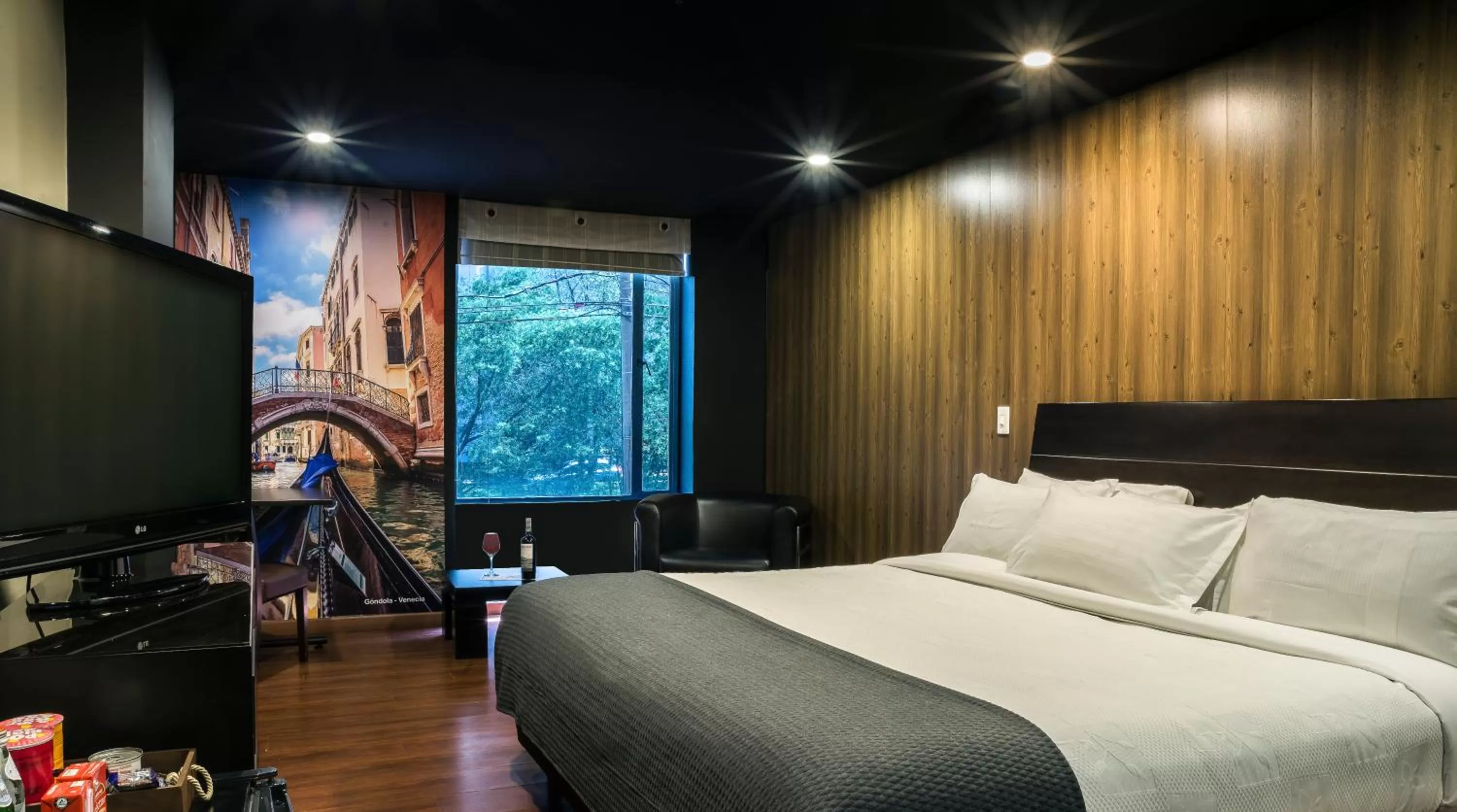 Bed in Hotel Santa Barbara Real