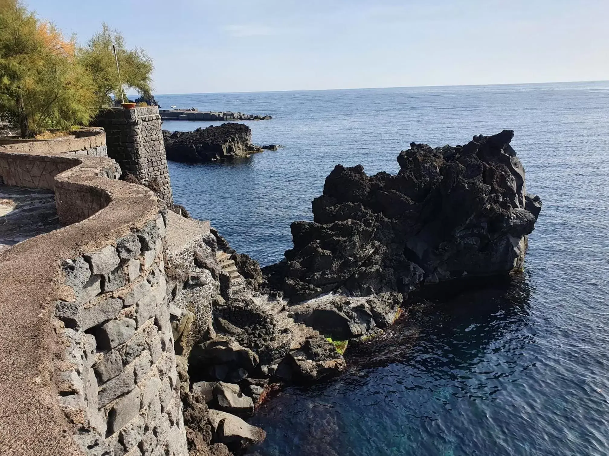 Beach, Natural Landscape in Aci Brezza di Mare