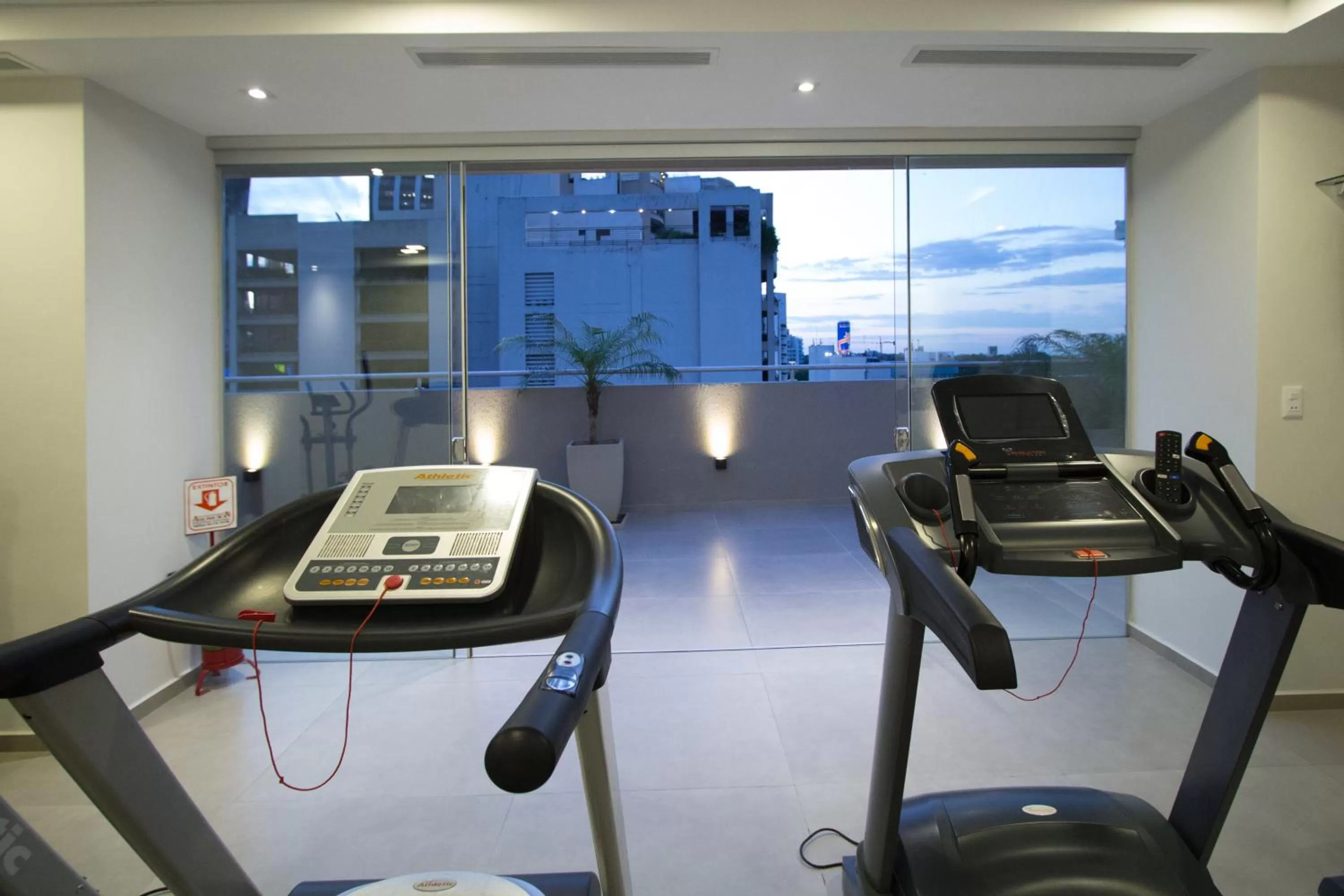 Fitness centre/facilities in Hotel Le Pelican