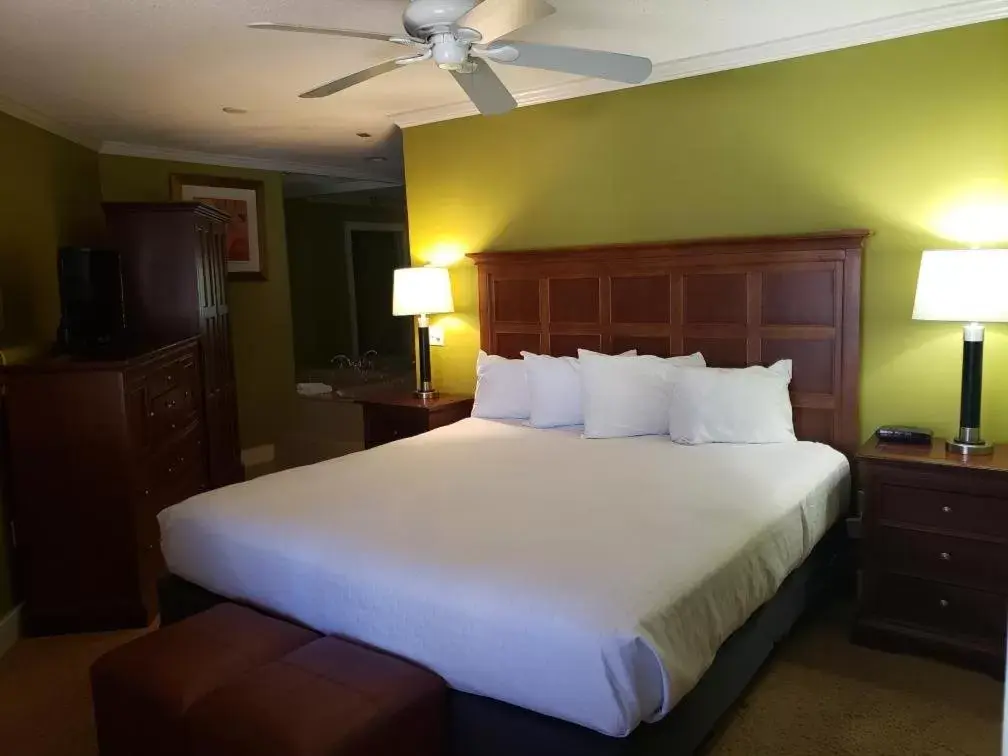 Bed in North Star Lodge & Resort