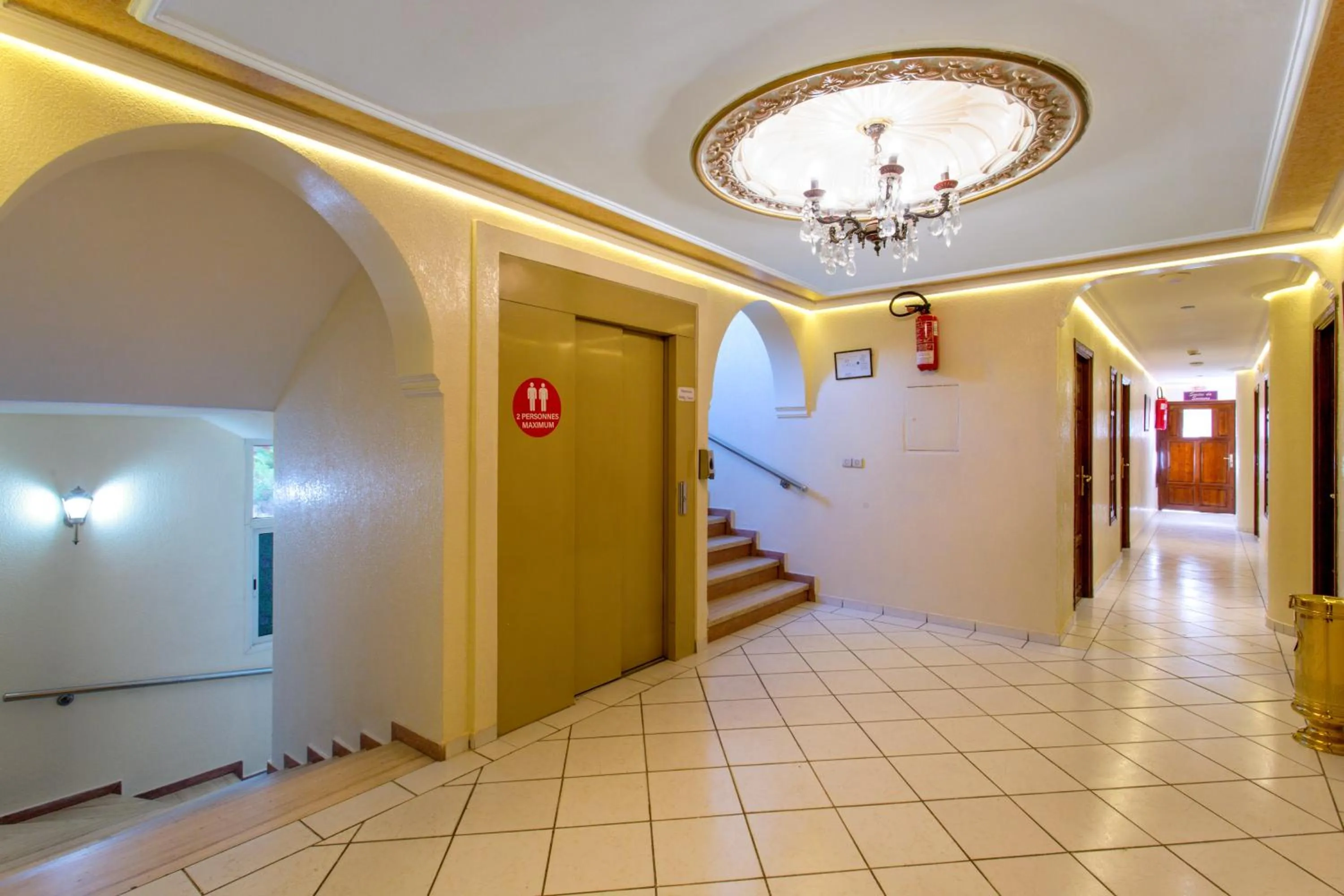 Lobby or reception in Hotel Akabar