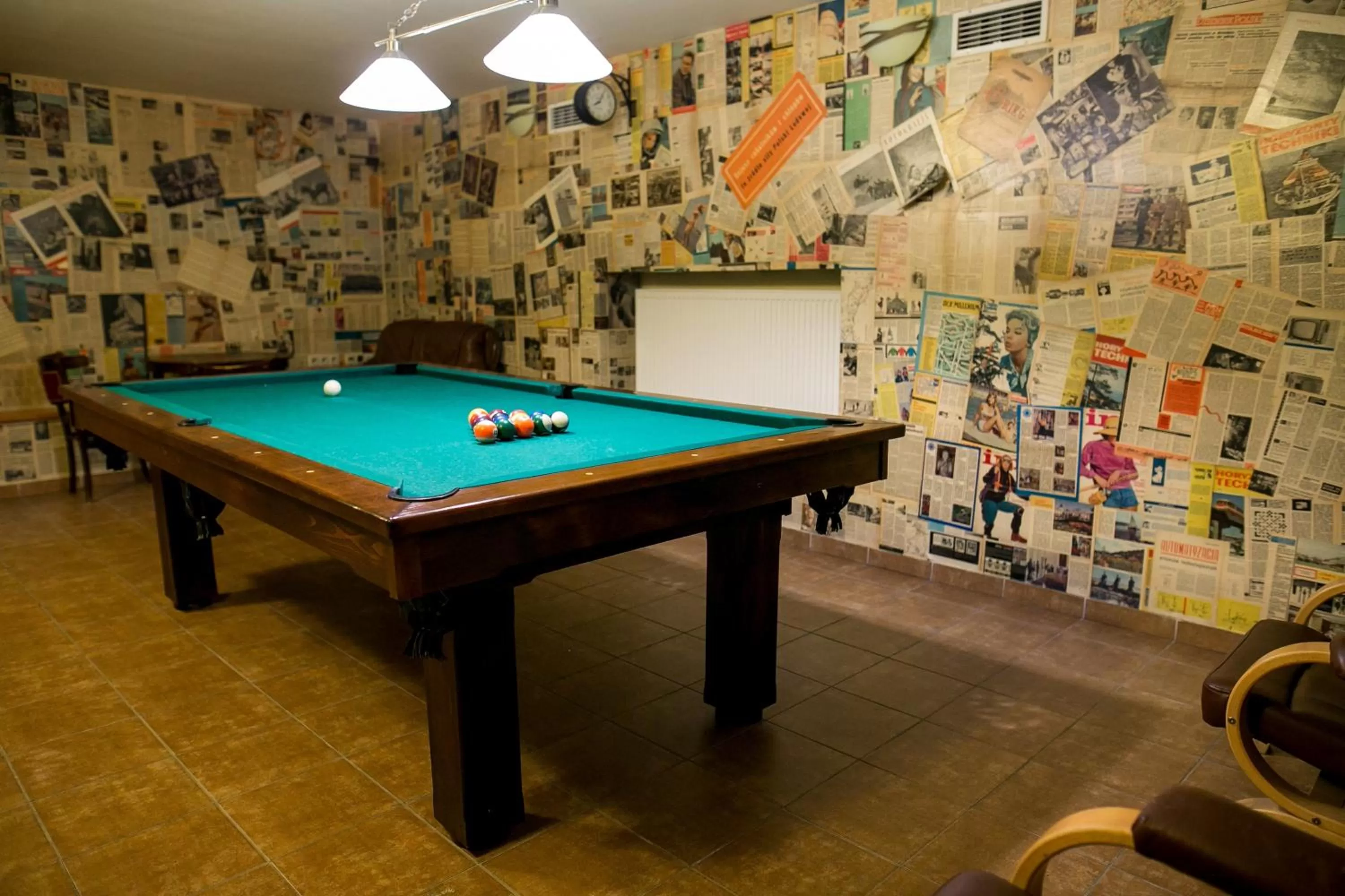 Billiard in Hotel Solny