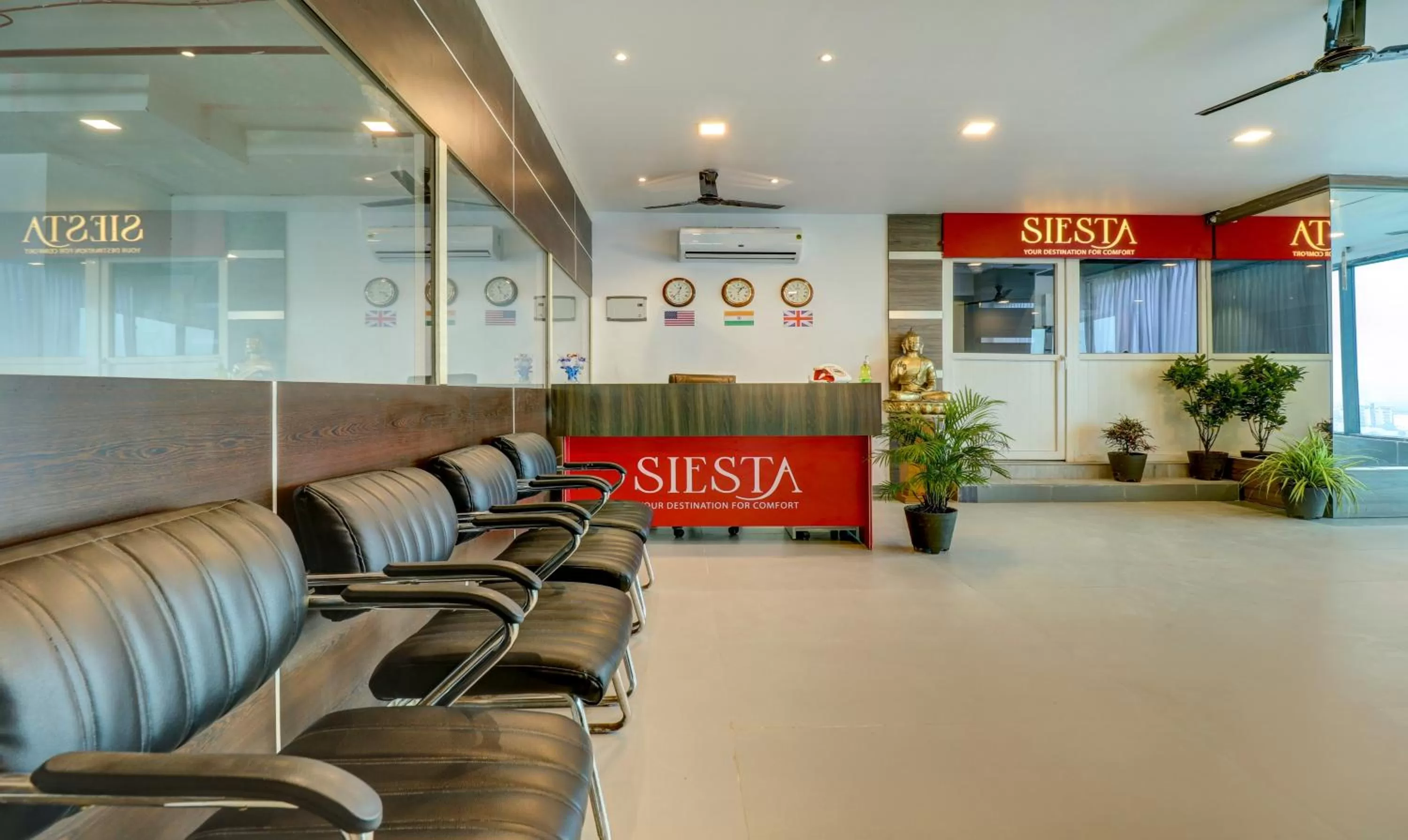 Lobby/Reception in Treebo Trend Siesta Muralinagar