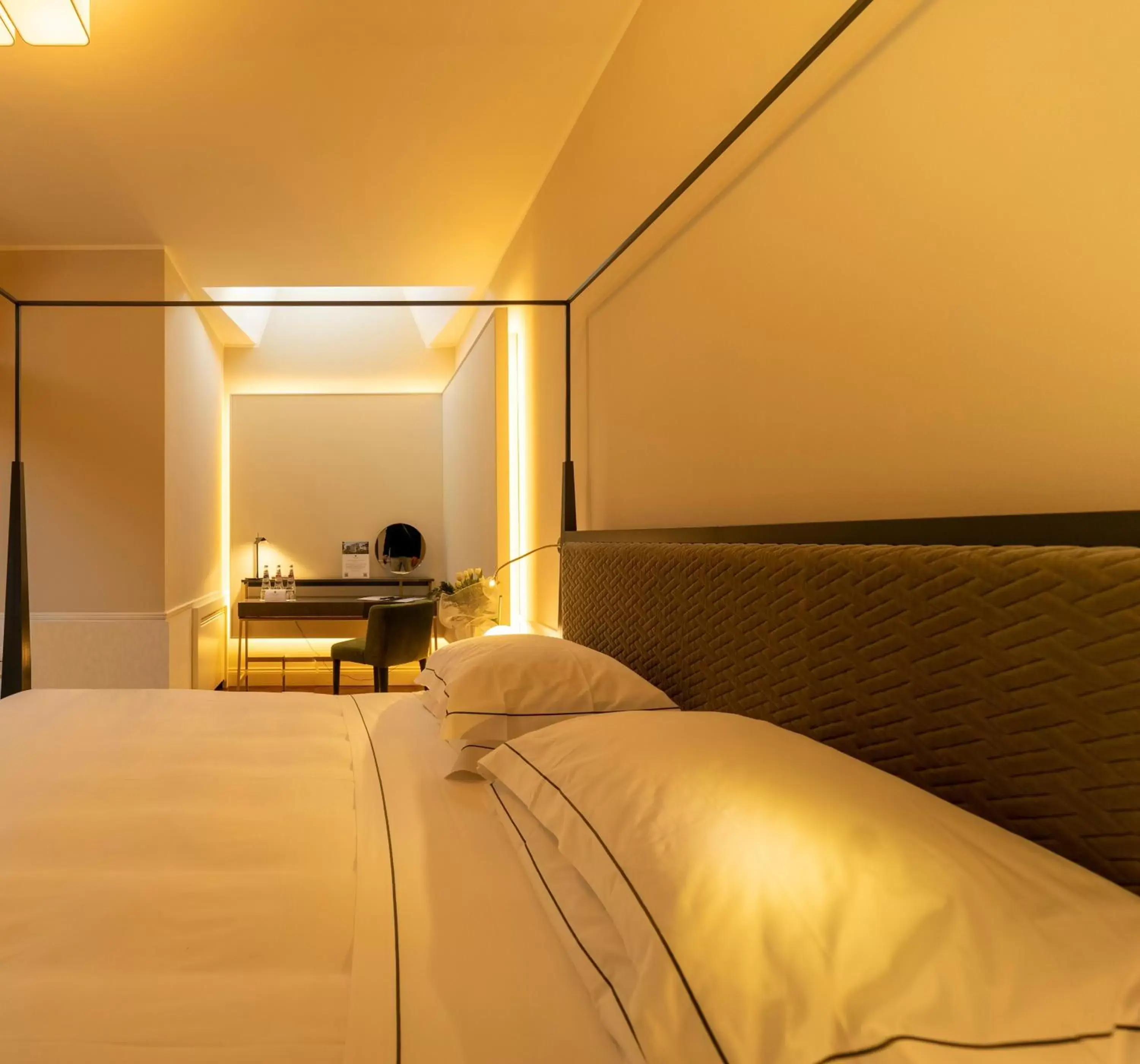 Bedroom, Bed in Hotel Villa Soligo - Small Luxury Hotels of the World