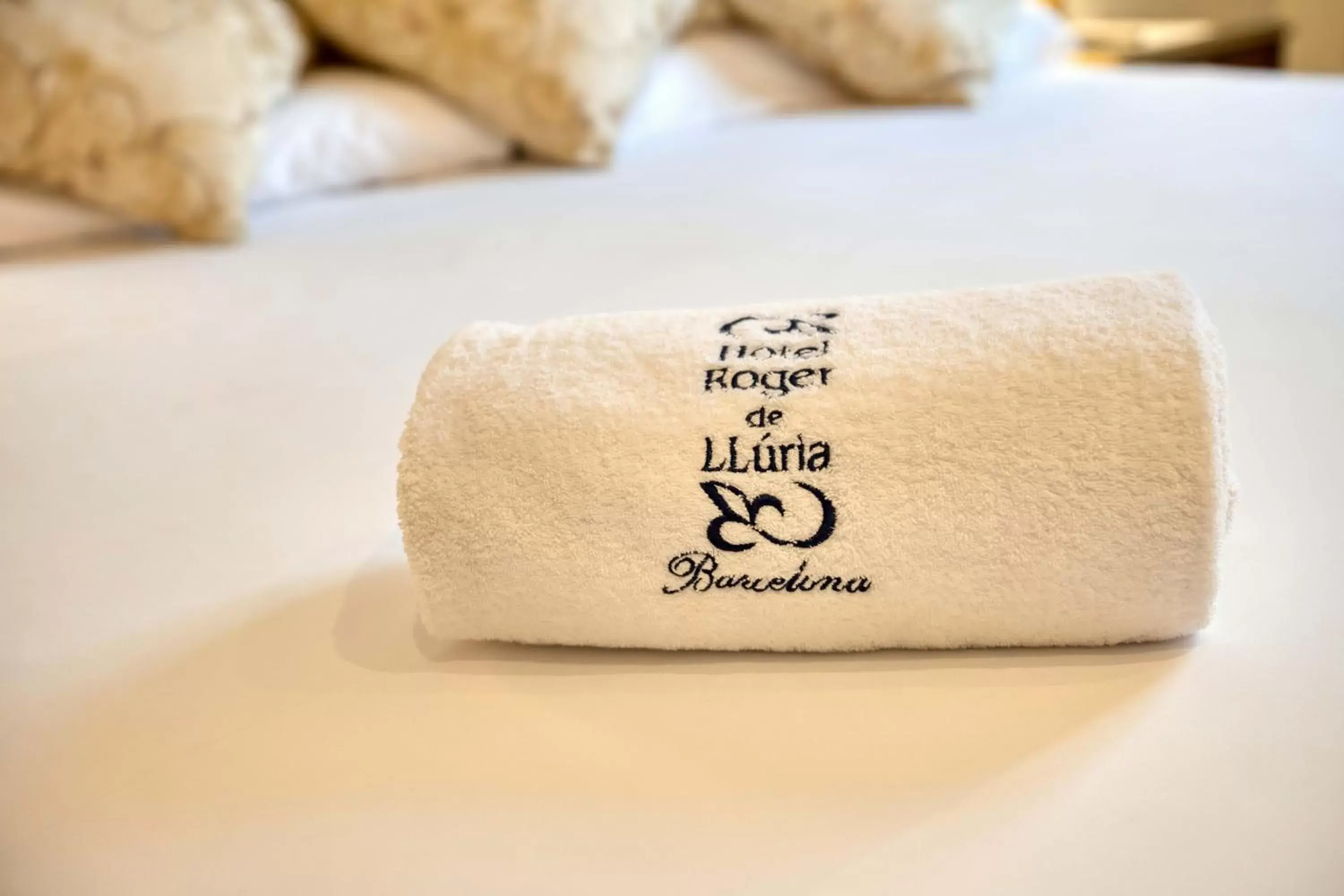 towels in Hotel Roger de Llúria