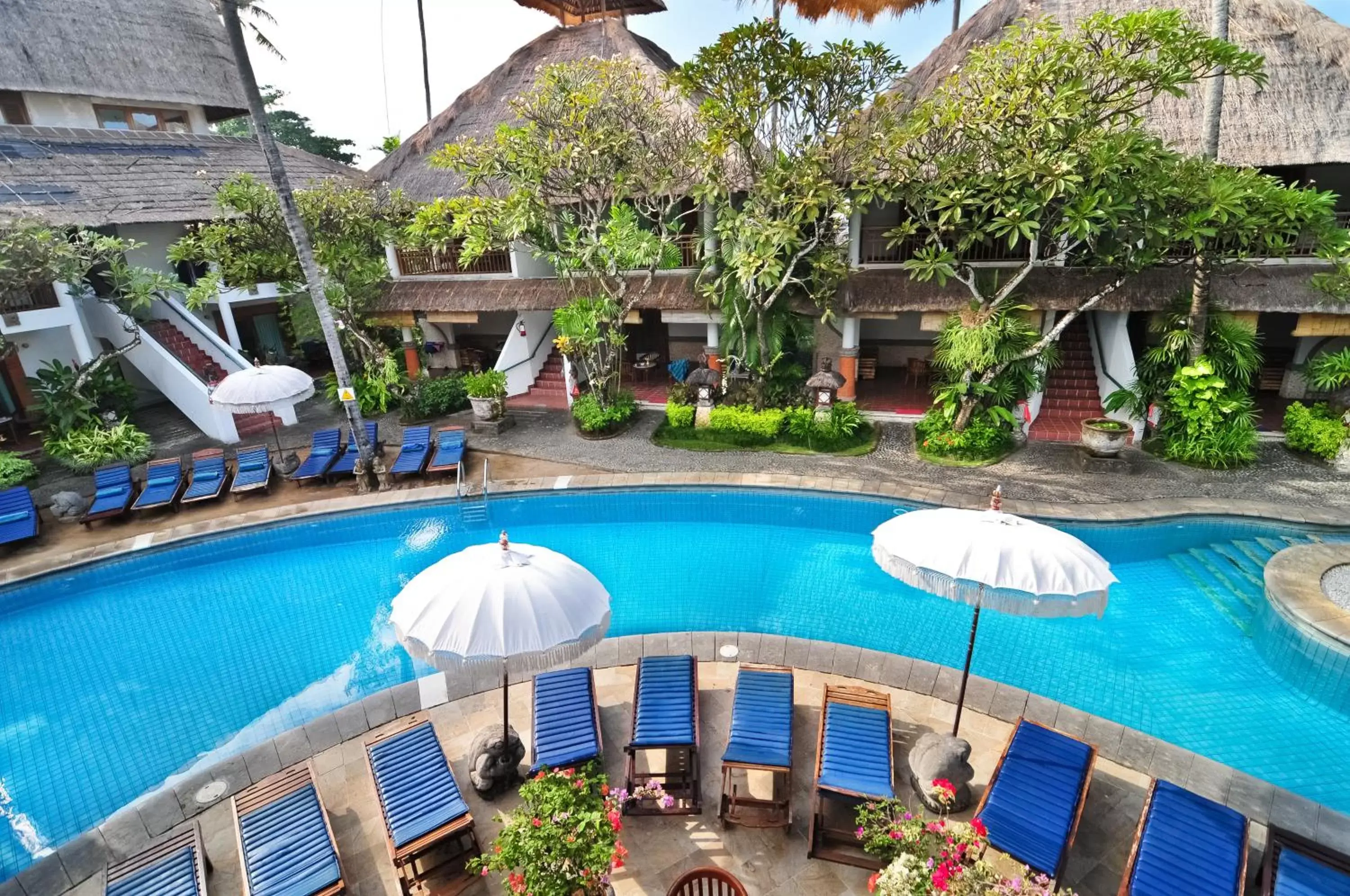 Facade/entrance, Swimming Pool in Sativa Sanur Cottages