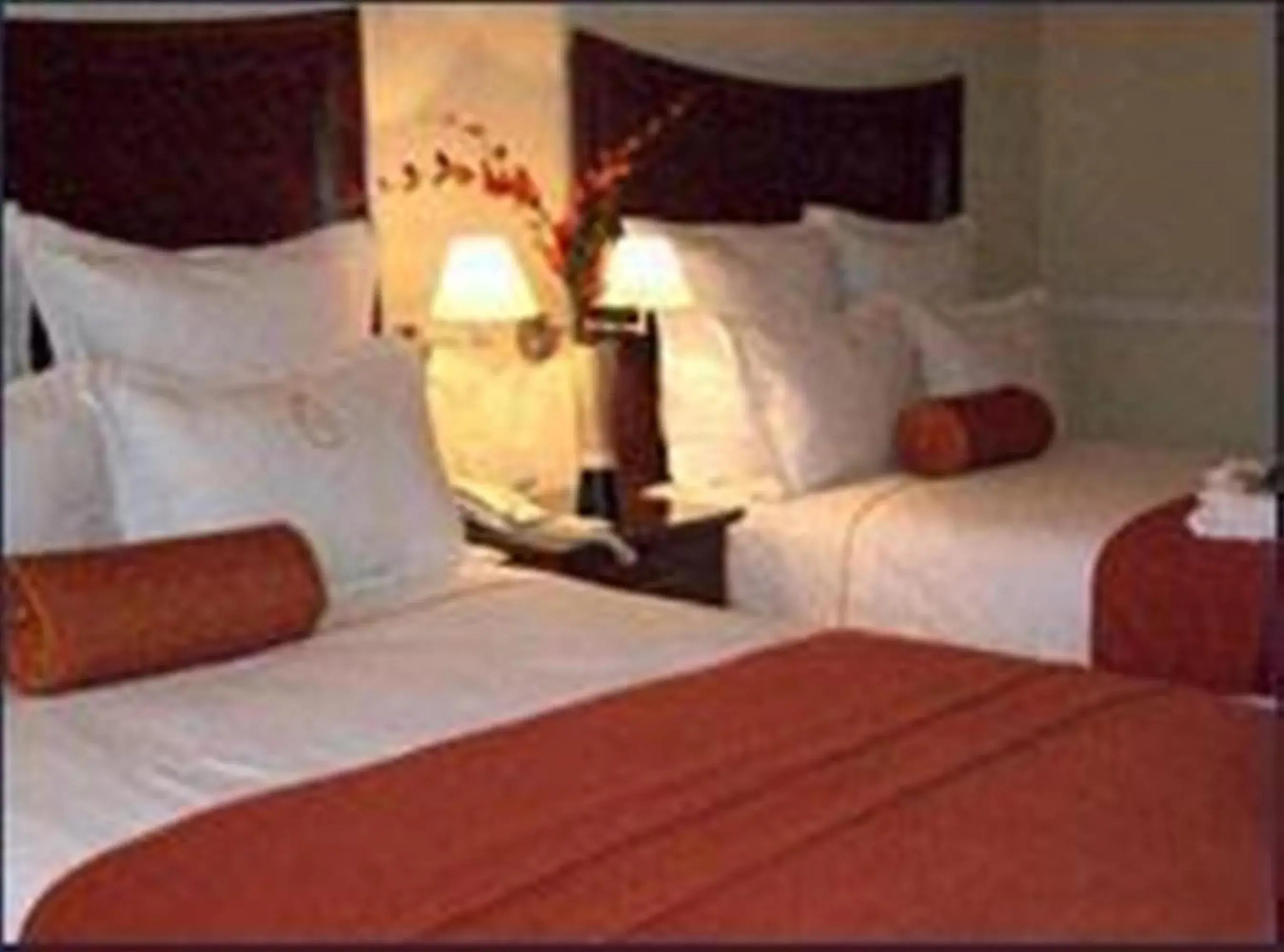 Decorative detail, Bed in Hacienda Real del Caribe Hotel