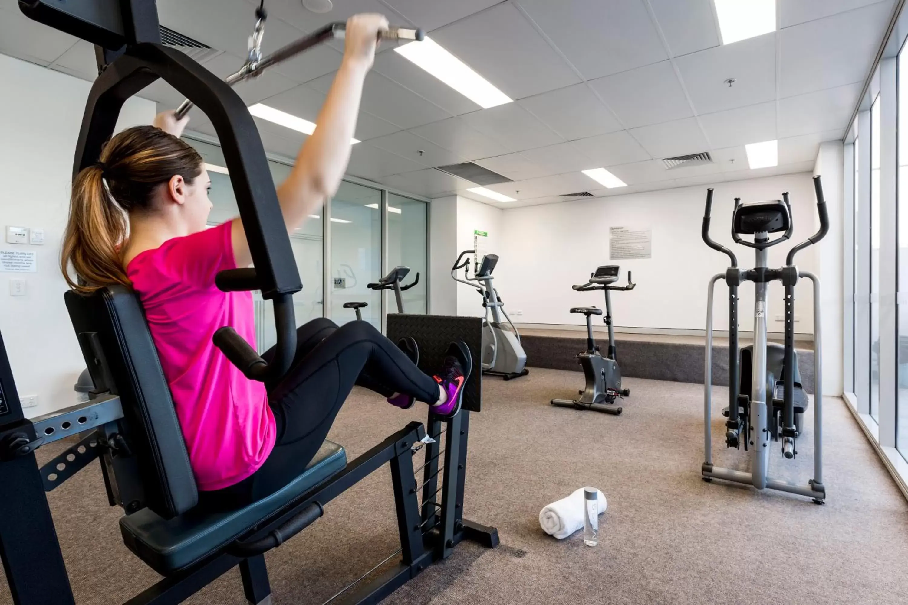 Fitness centre/facilities in Oaks Ipswich Aspire Suites Fitness centre/facilities in Oaks Ipswich Aspire Suites