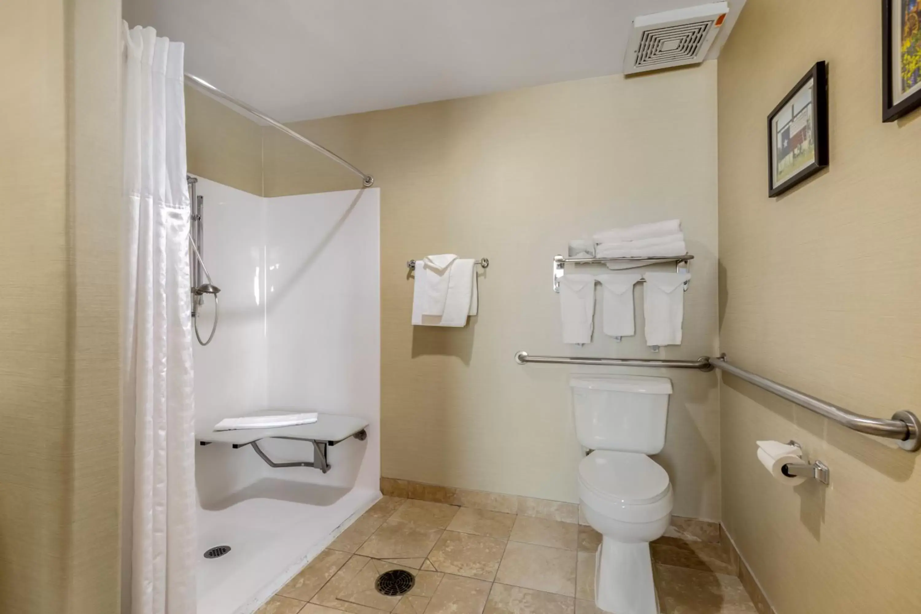 Shower, Bathroom in Comfort Suites North Pflugerville - Austin North