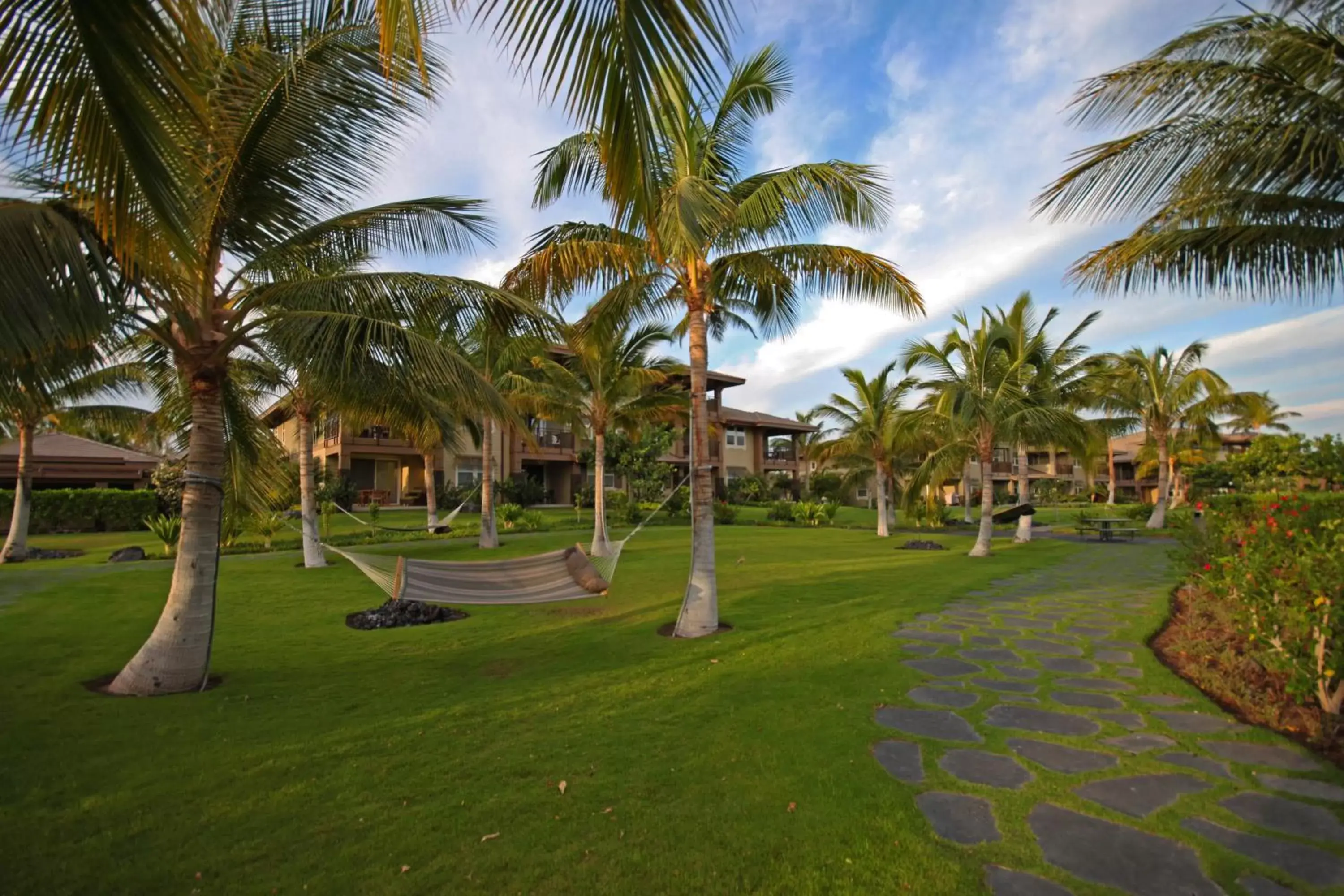 Property building, Garden in Castle Halii Kai at Waikoloa