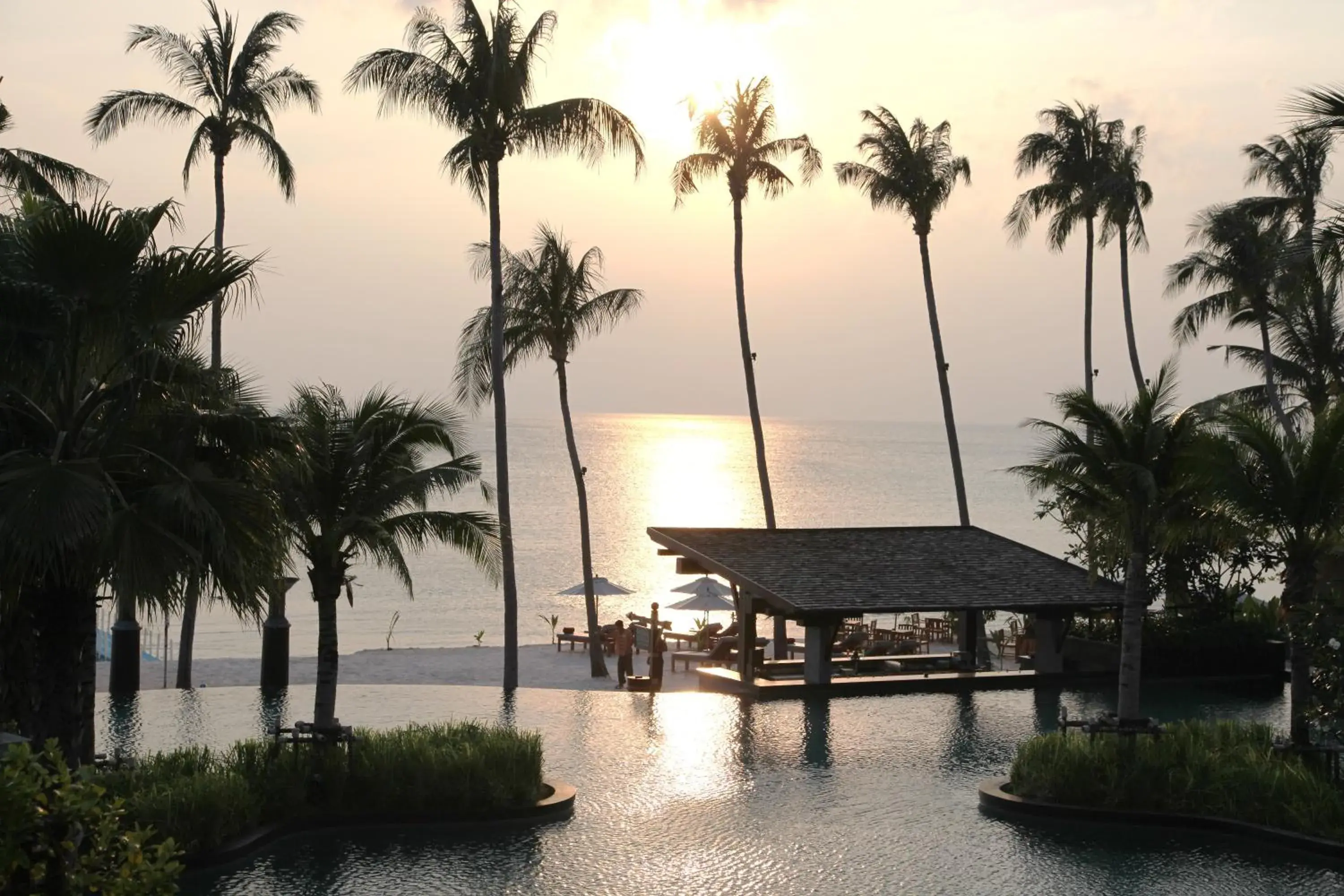 Swimming pool, Sunrise/Sunset in Mai Samui Beach Resort & Spa - SHA Plus