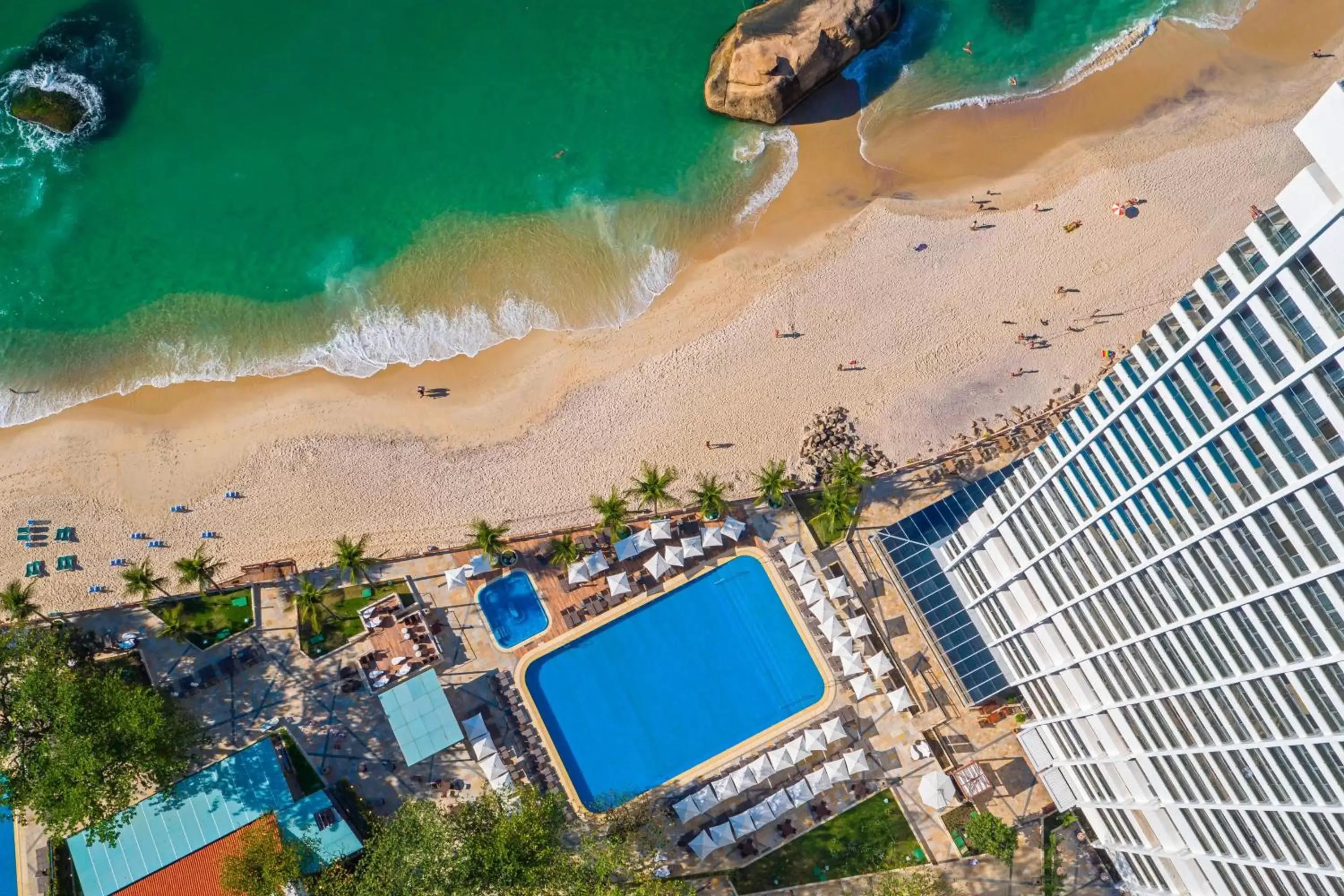 Swimming pool, Bird's-eye View in Sheraton Grand Rio Hotel & Resort