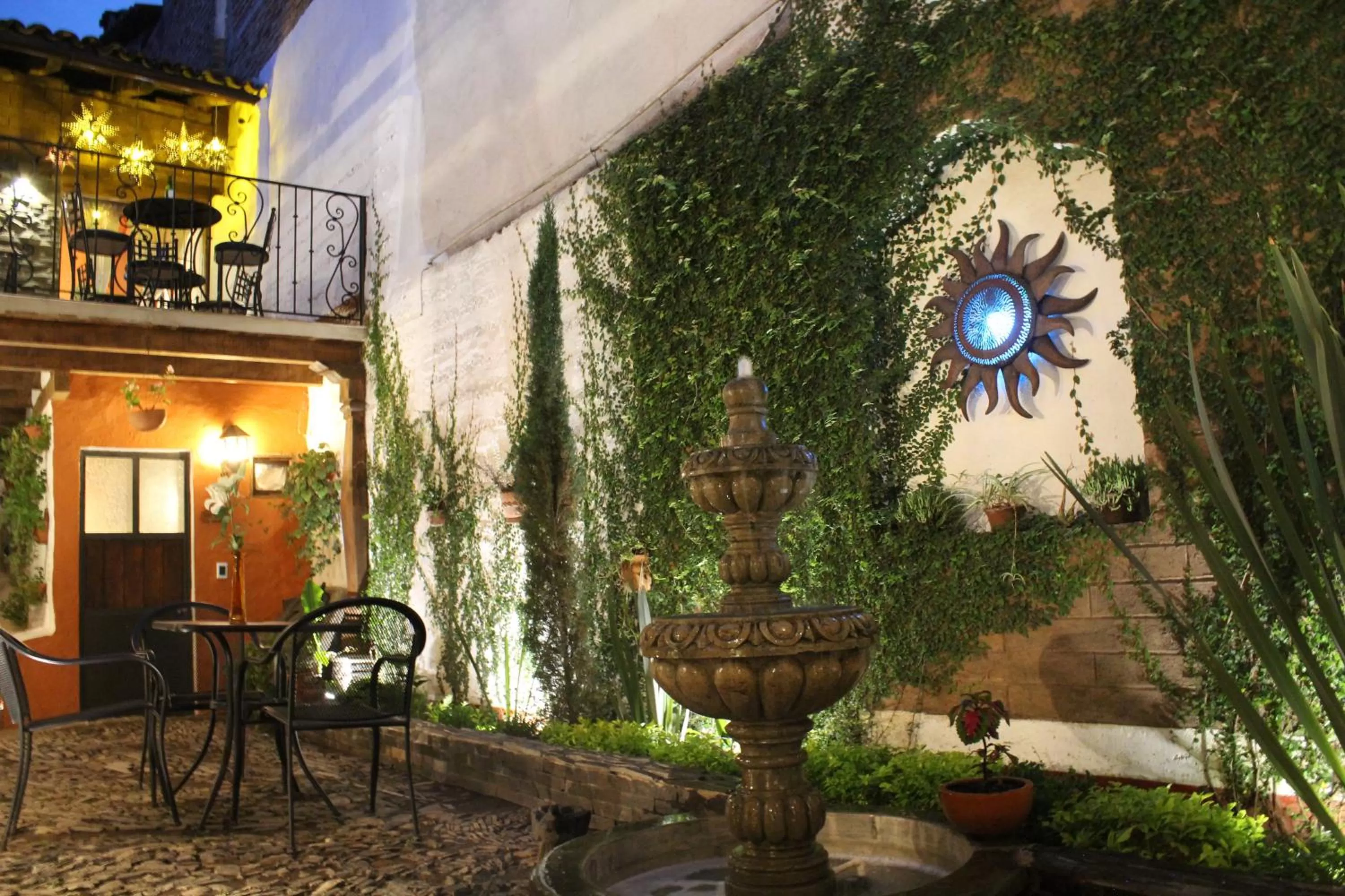 Patio in Hotel Mi Pueblito Tapalpa