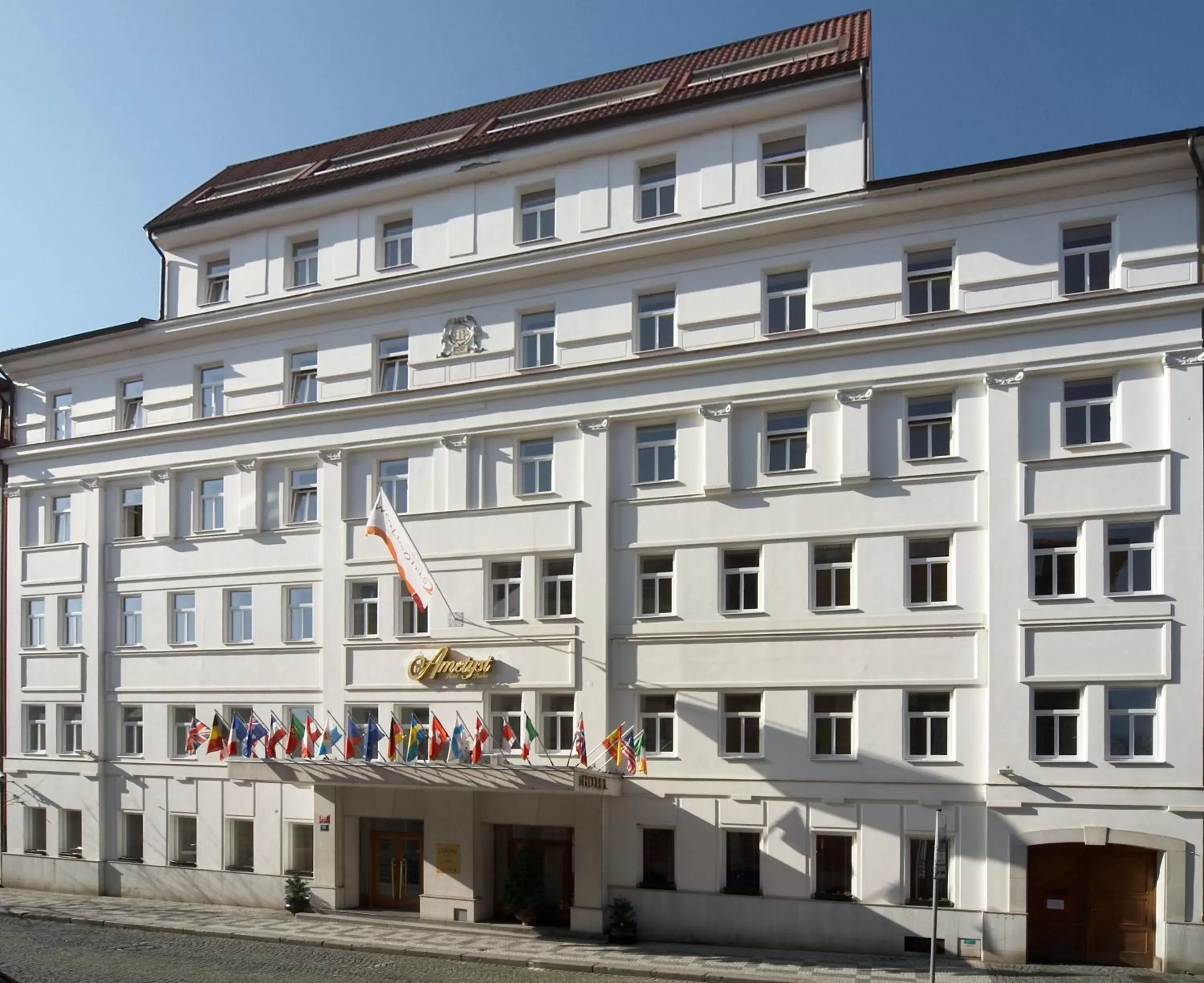 Property Building in Ametyst Hotel Praha