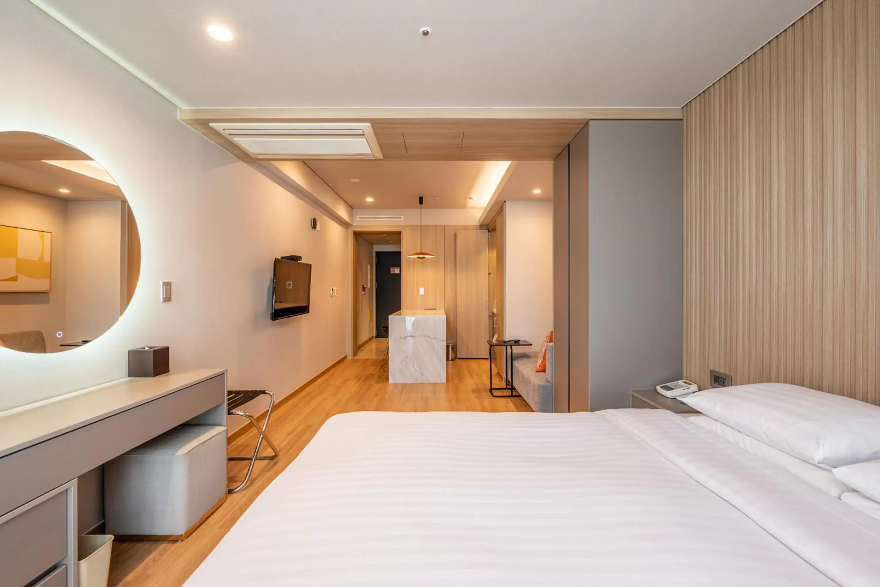 Bed in Haeundae Centum Hotel Bed in Haeundae Centum Hotel