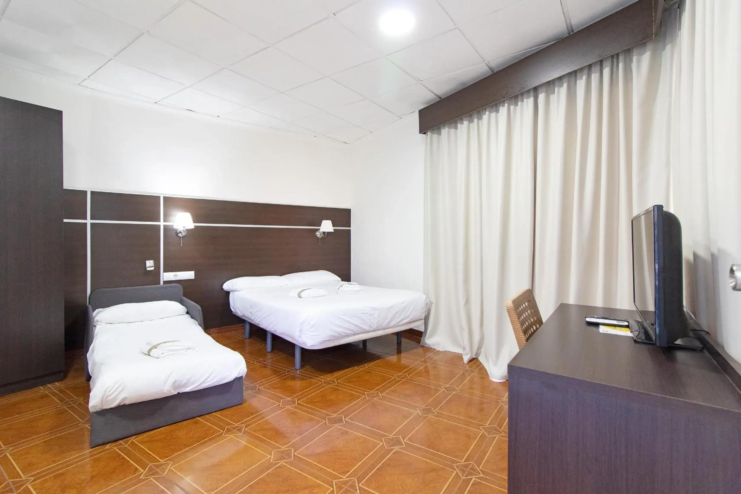 Bed in Hotel Sagunto