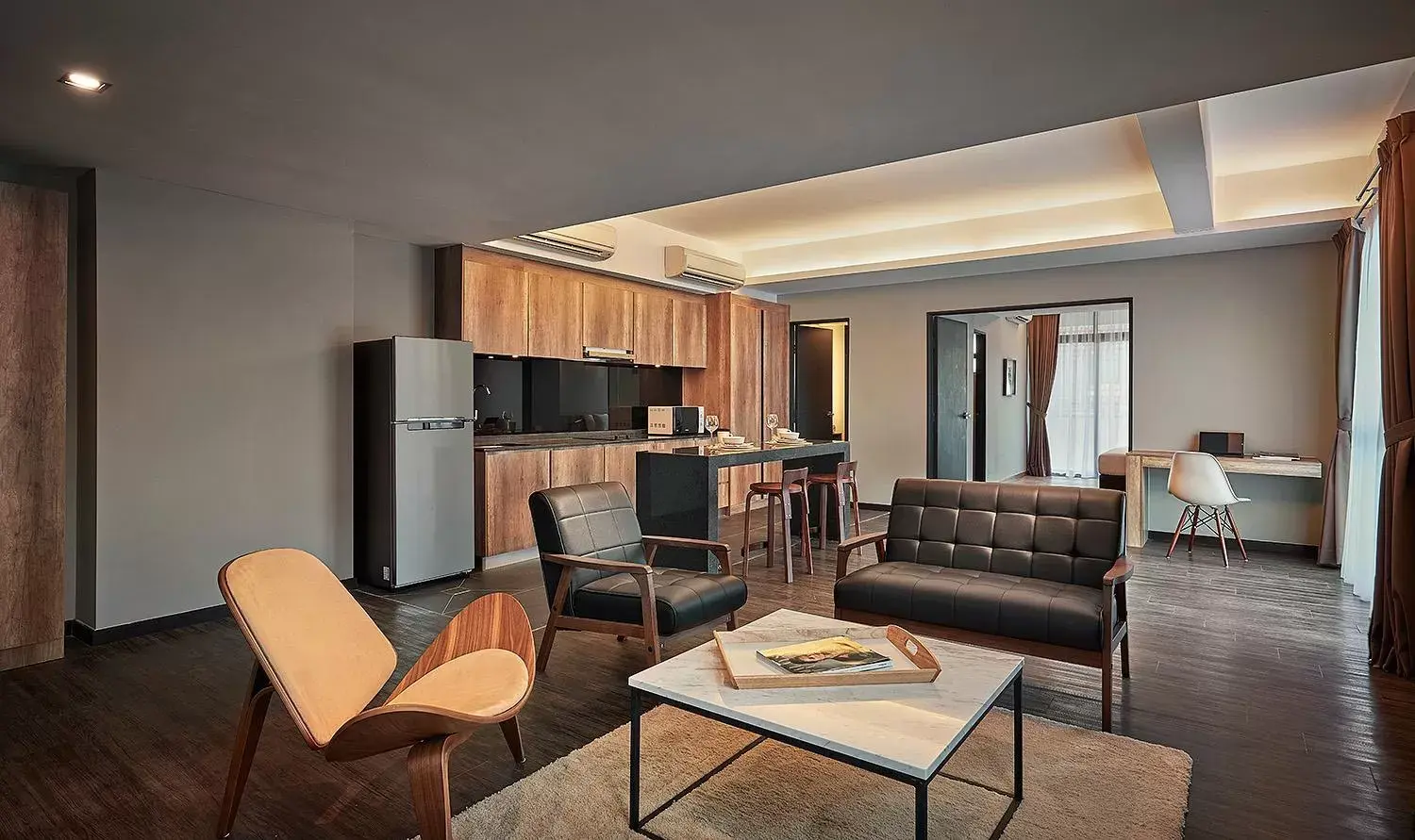 Living room, Seating Area in Tropics Eight Suites Living room, Seating Area in Tropics Eight Suites