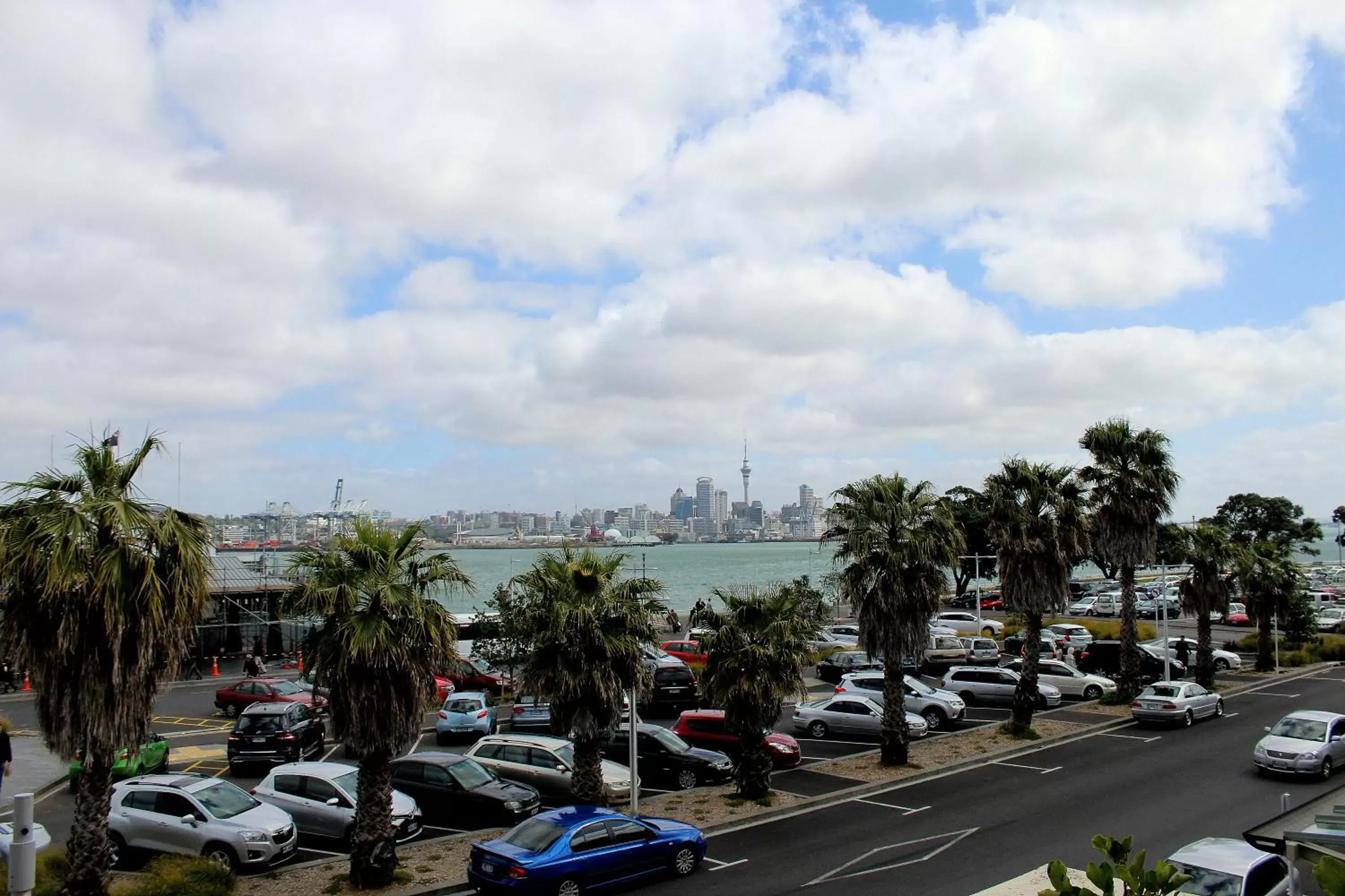 City view in The Esplanade Hotel