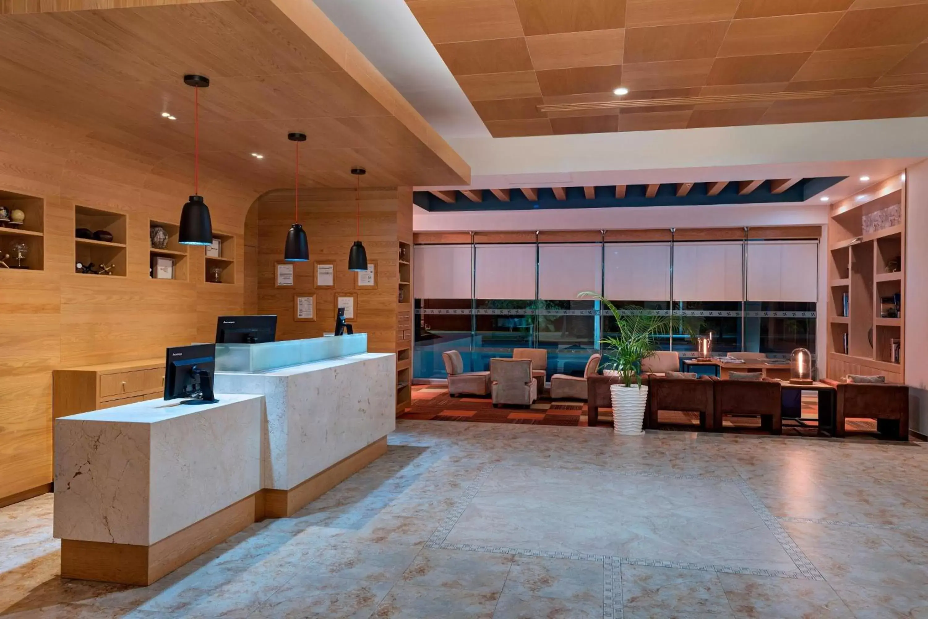 Lobby or reception in Four Points by Sheraton Cancun Centro
