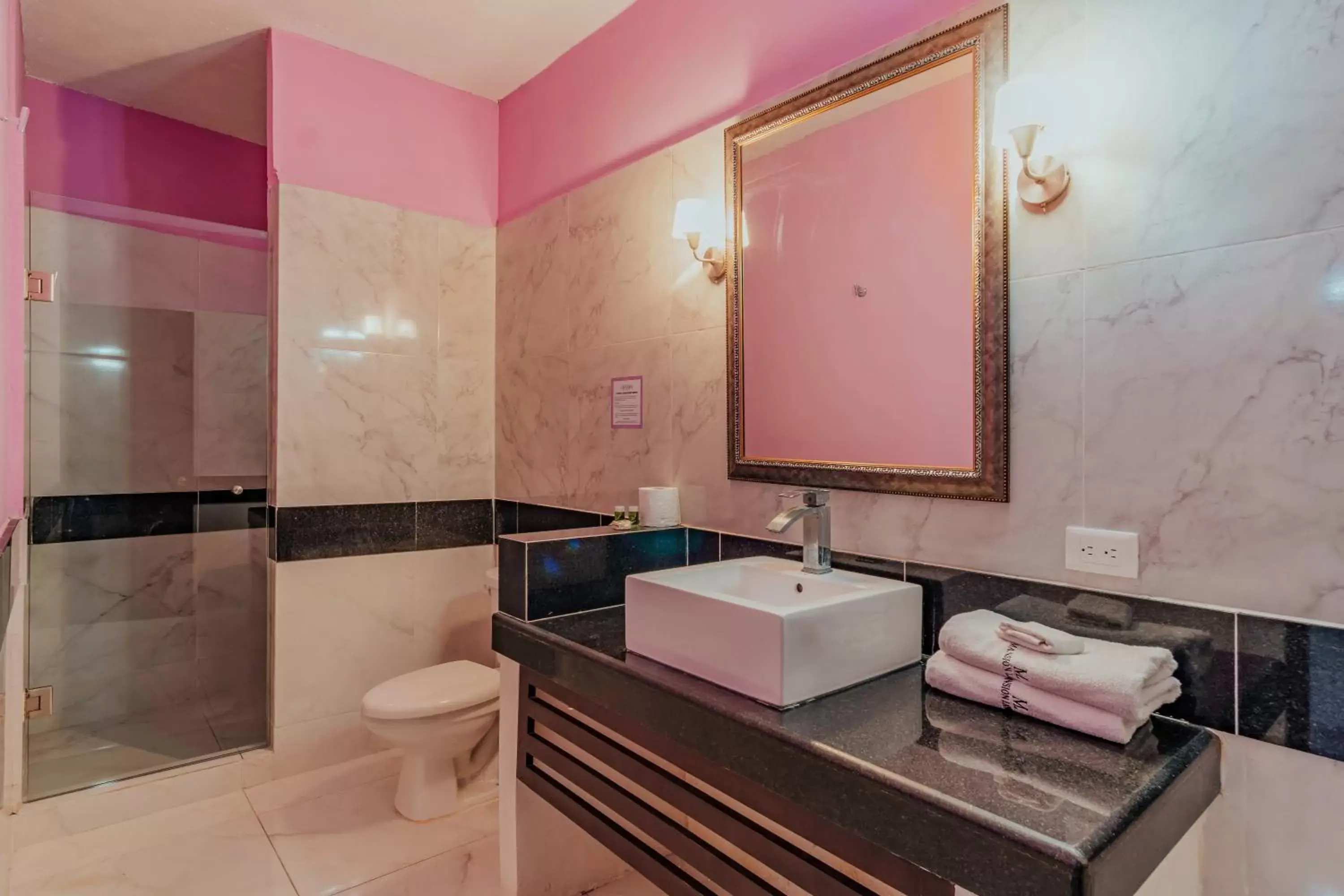 Bathroom in Hotel Lavanda CAS