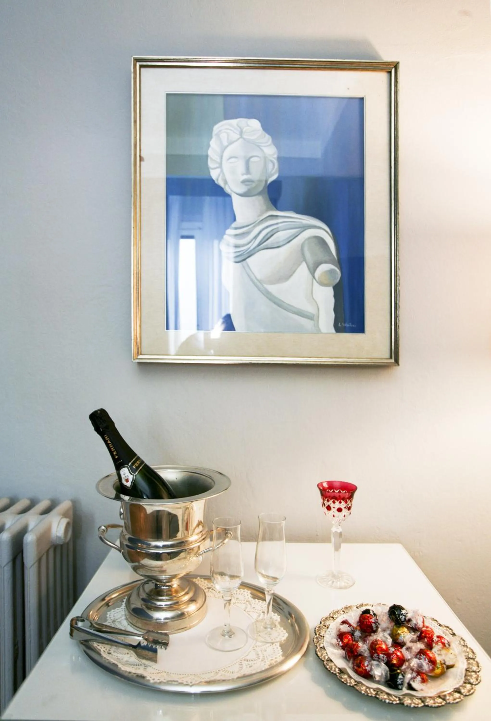 Decorative detail in Hotel Il Sole