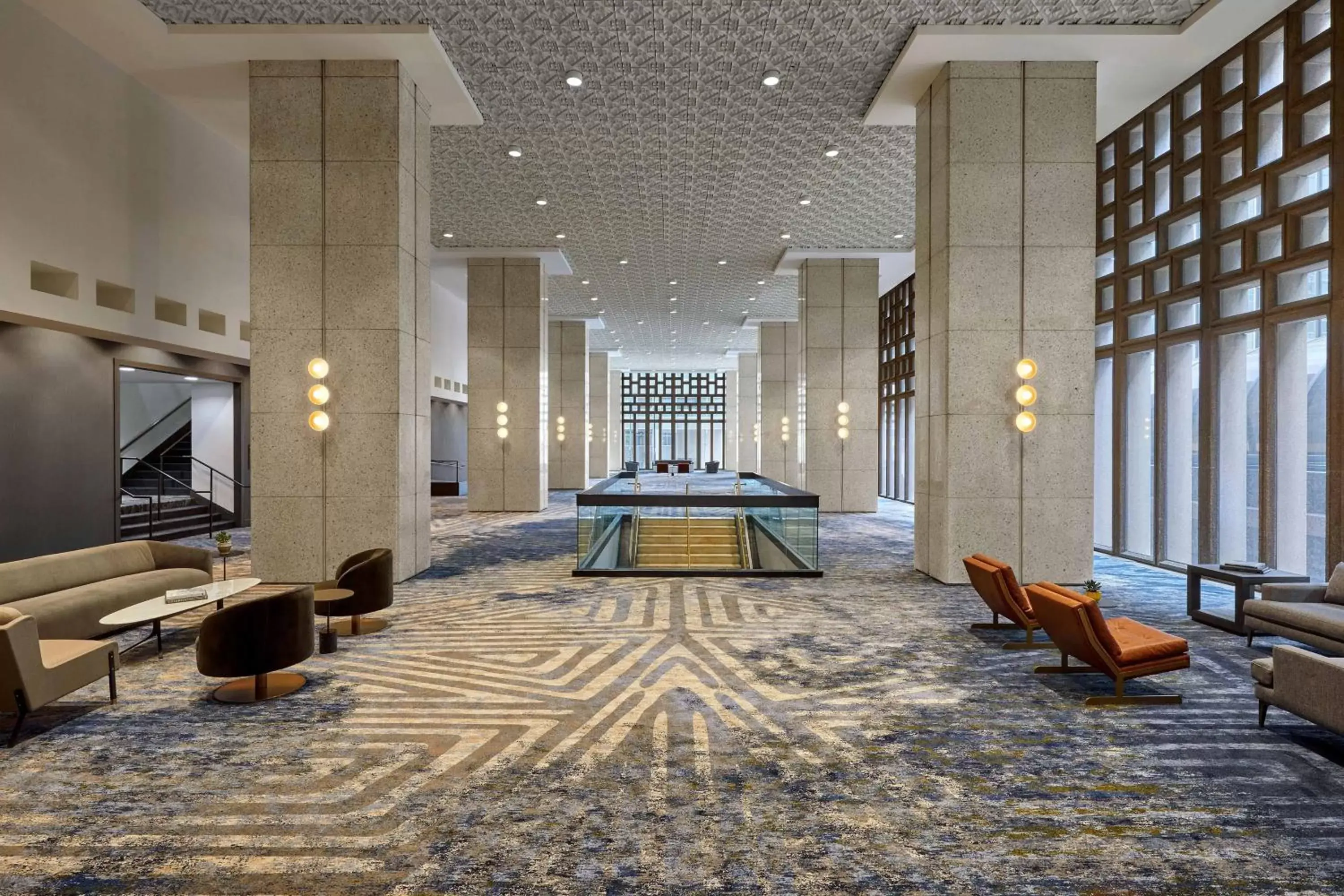 Lobby or reception in Sheraton Denver Downtown Hotel