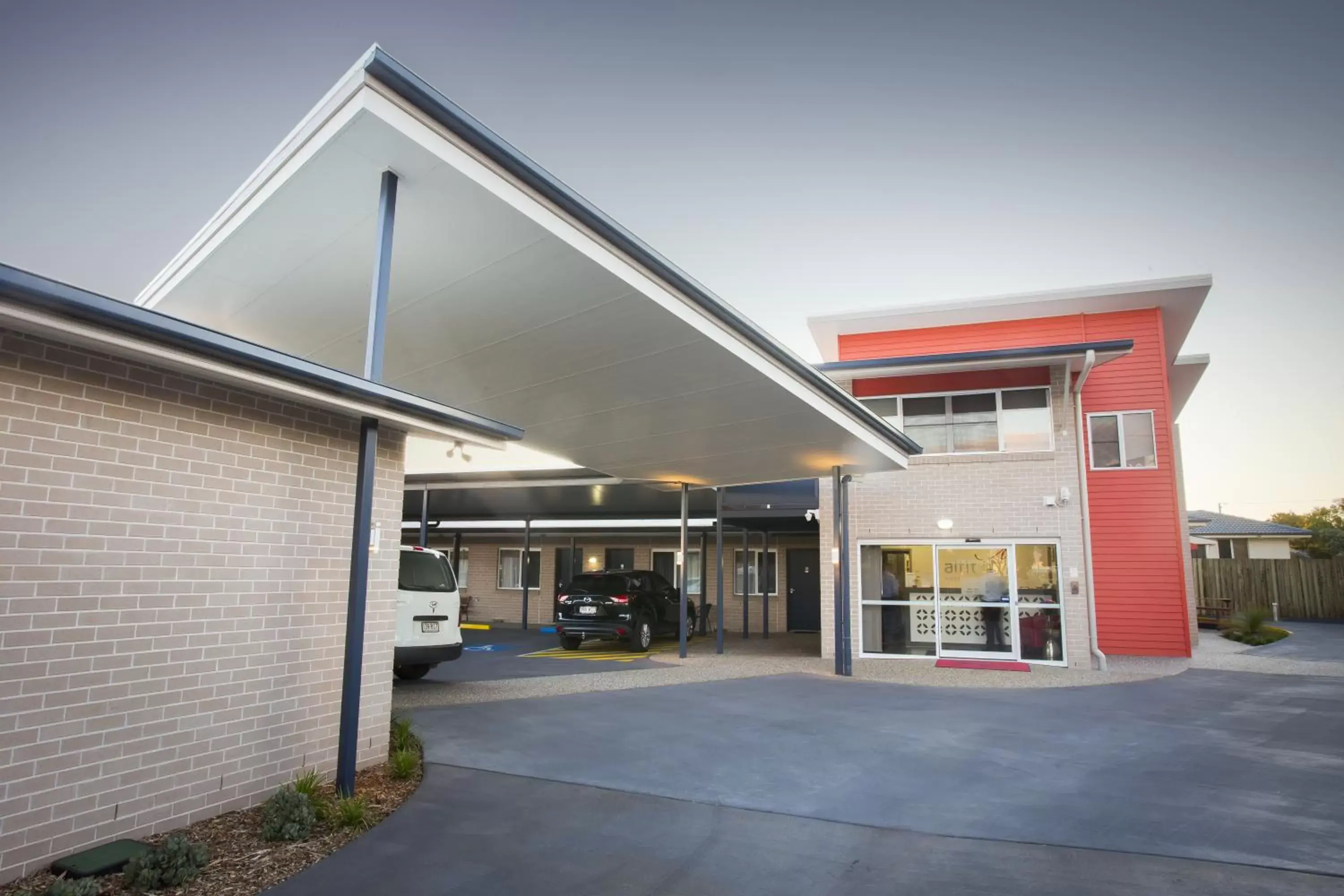 Facade/entrance in Altitude Motel Apartments