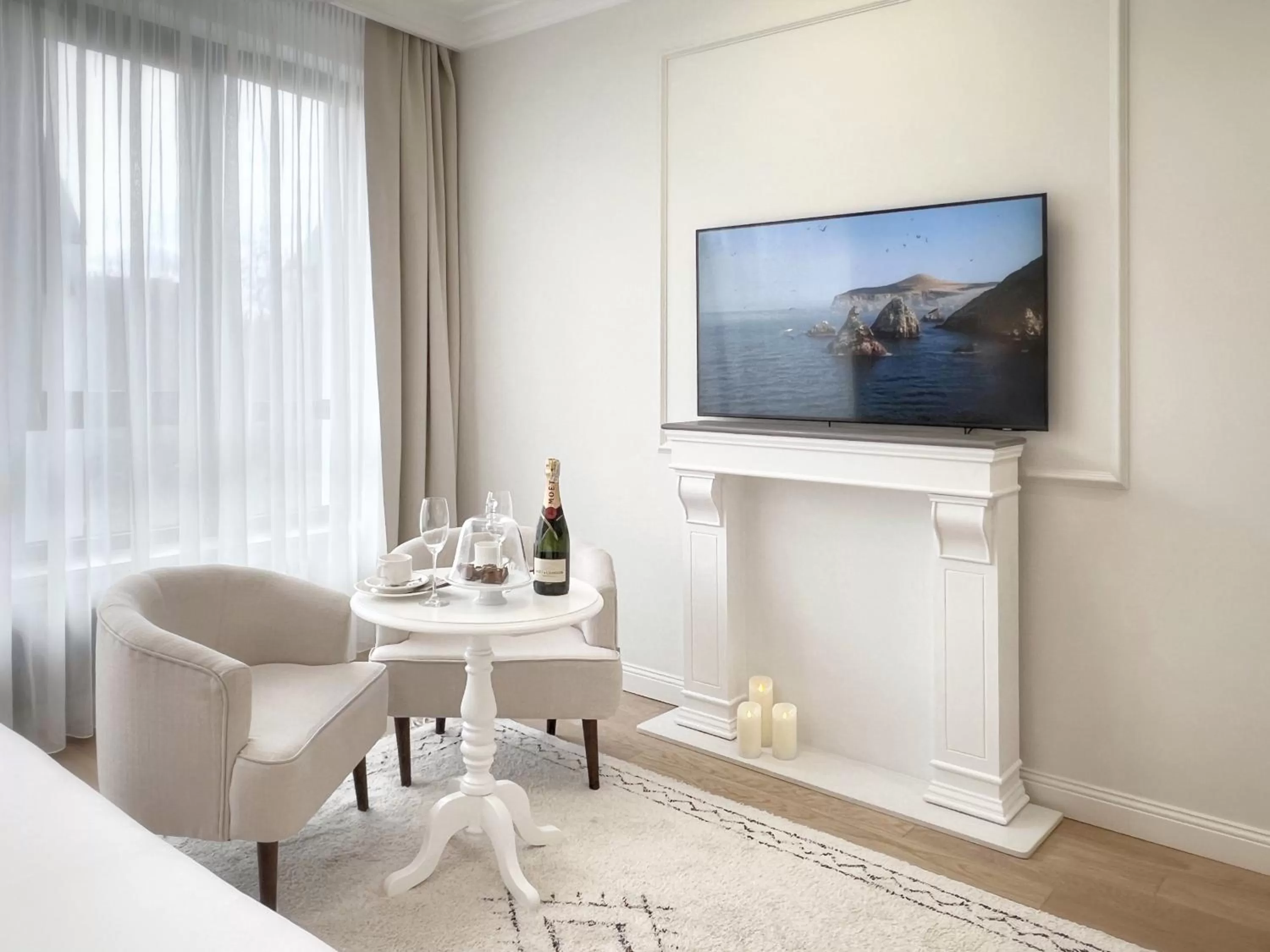 TV and multimedia in Kurkowa Apartments