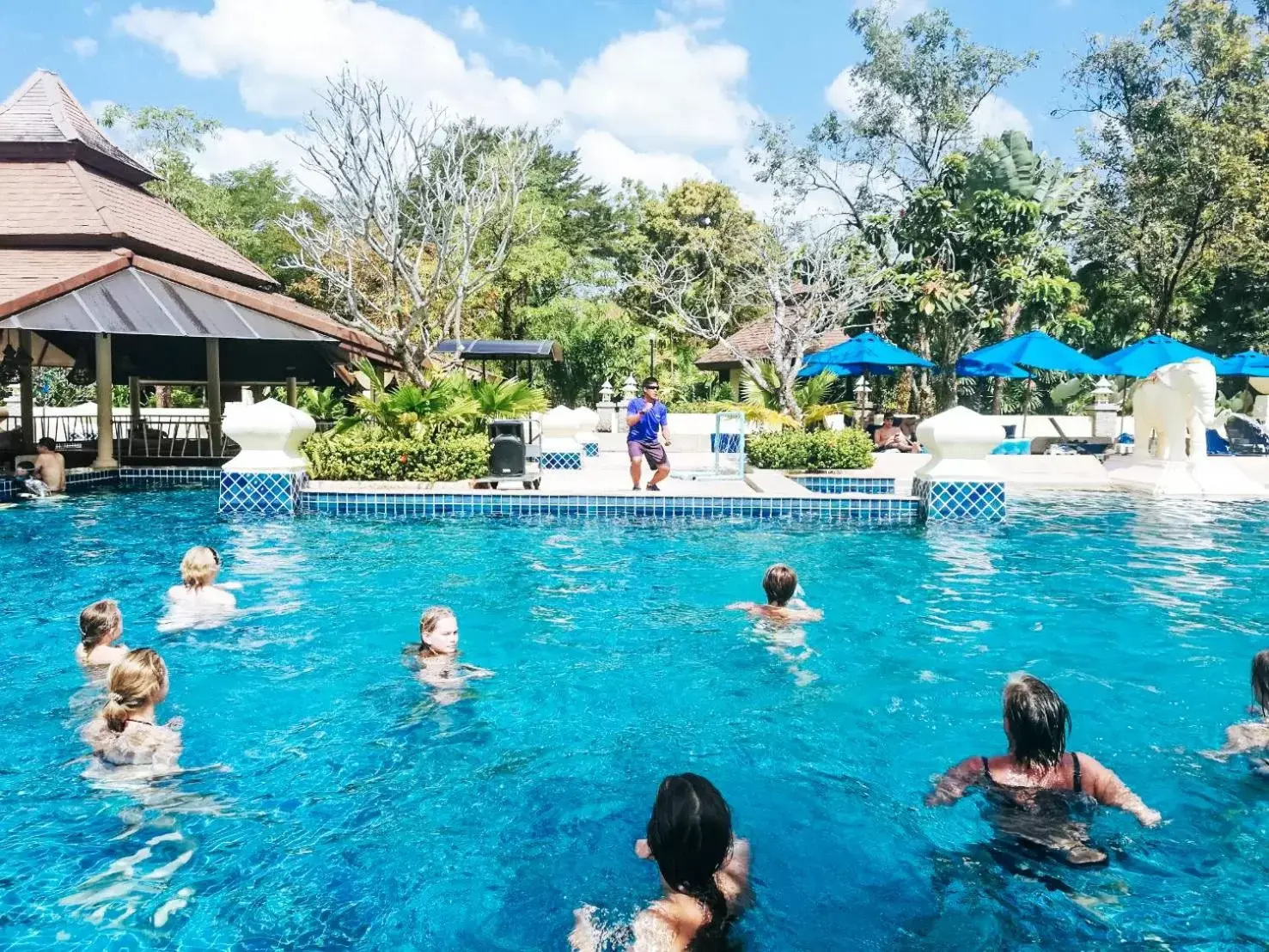 Activities, Swimming Pool in Seaview Resort Khao Lak - SHA Plus