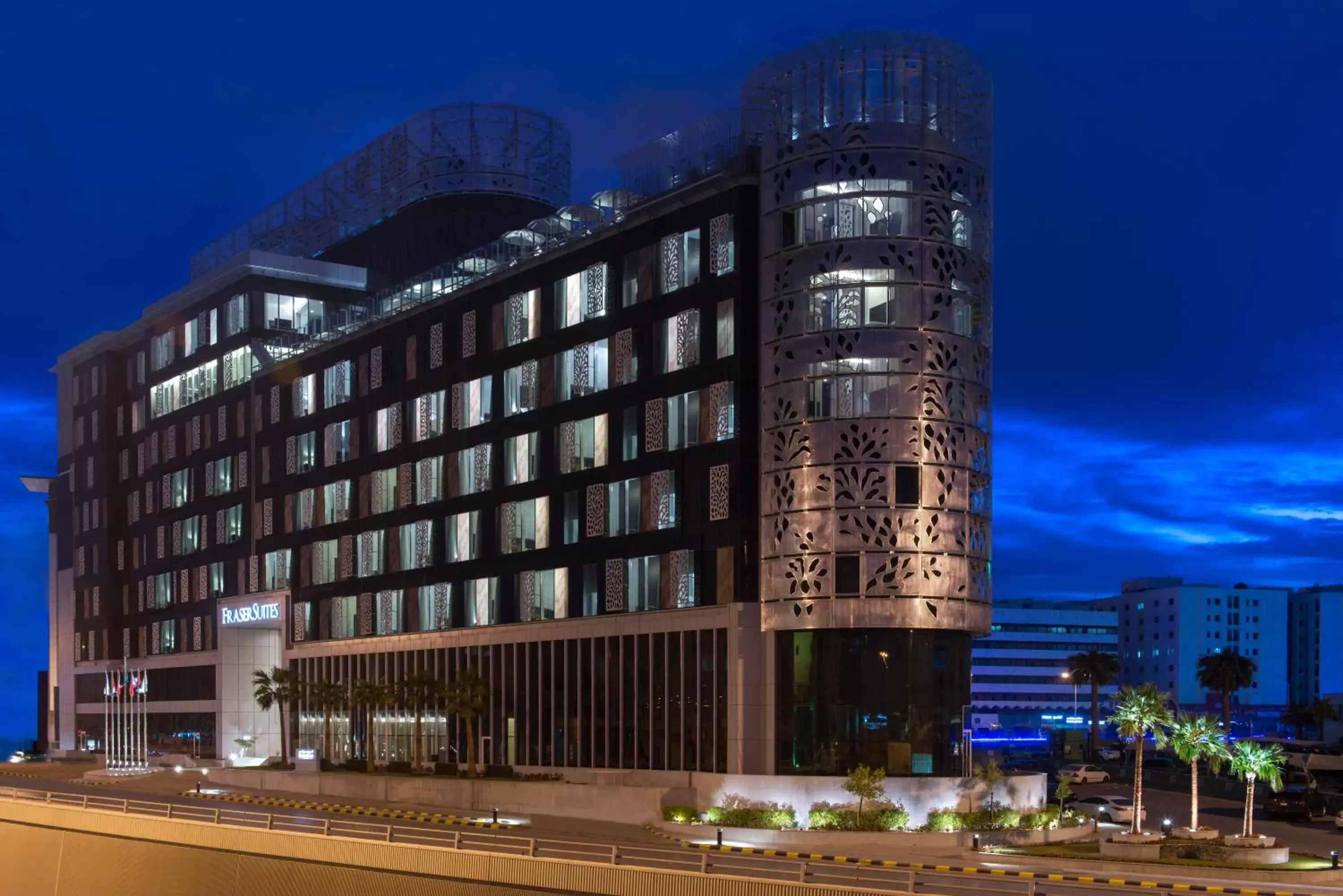 Facade/entrance in Fraser Suites Riyadh Facade/entrance in Fraser Suites Riyadh