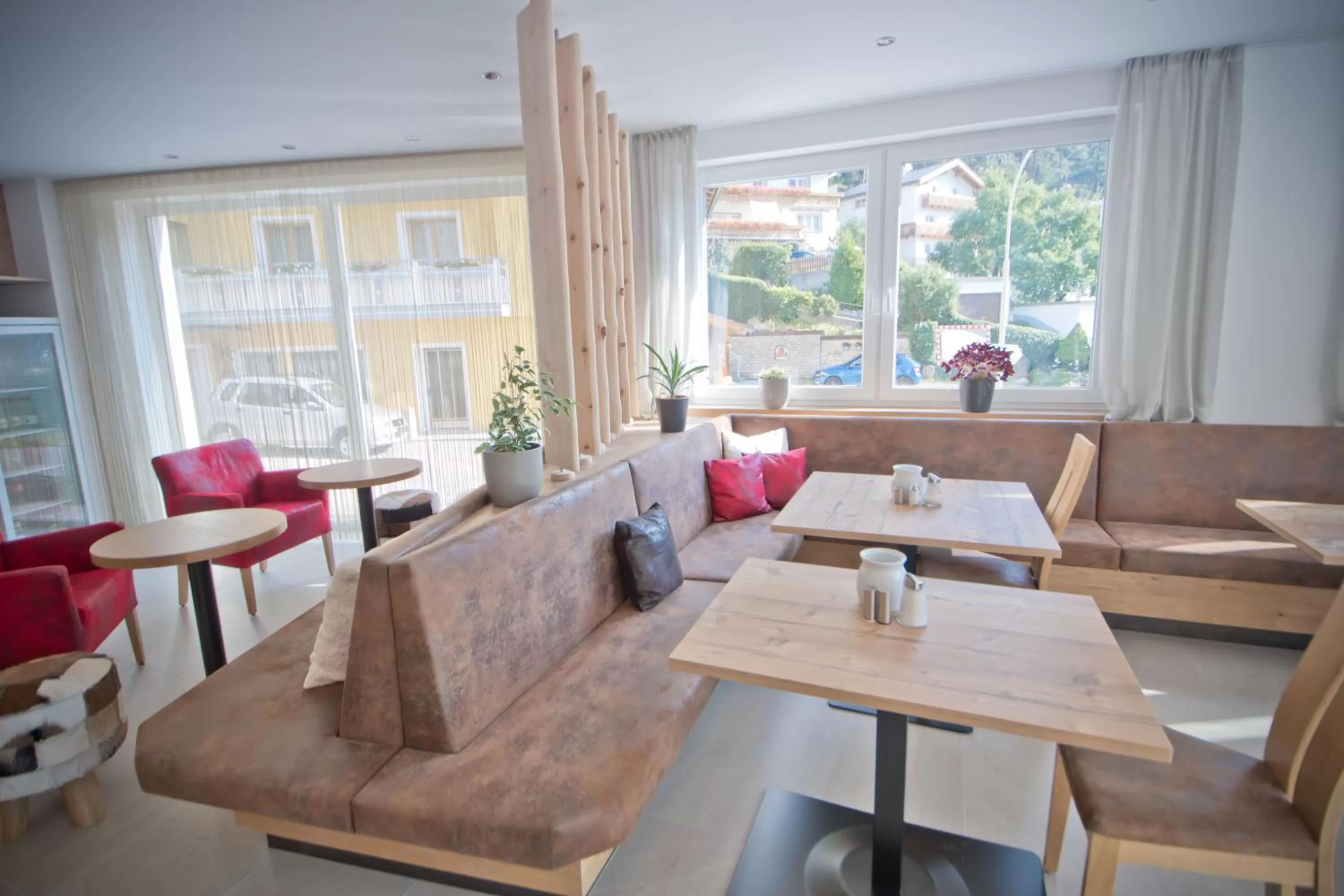Seating area in Pension Fuchs