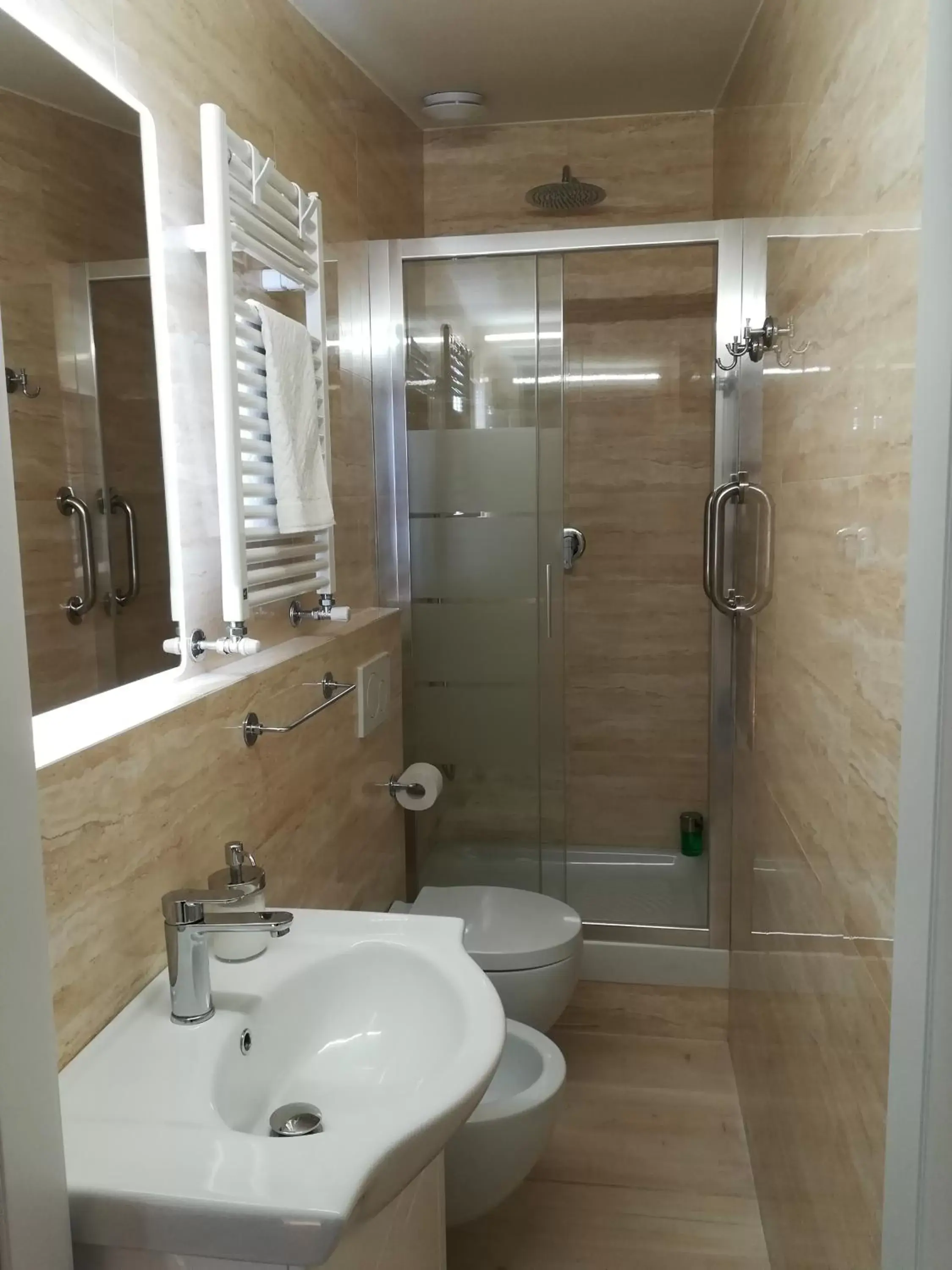 Shower, Bathroom in In San Frediano B&B