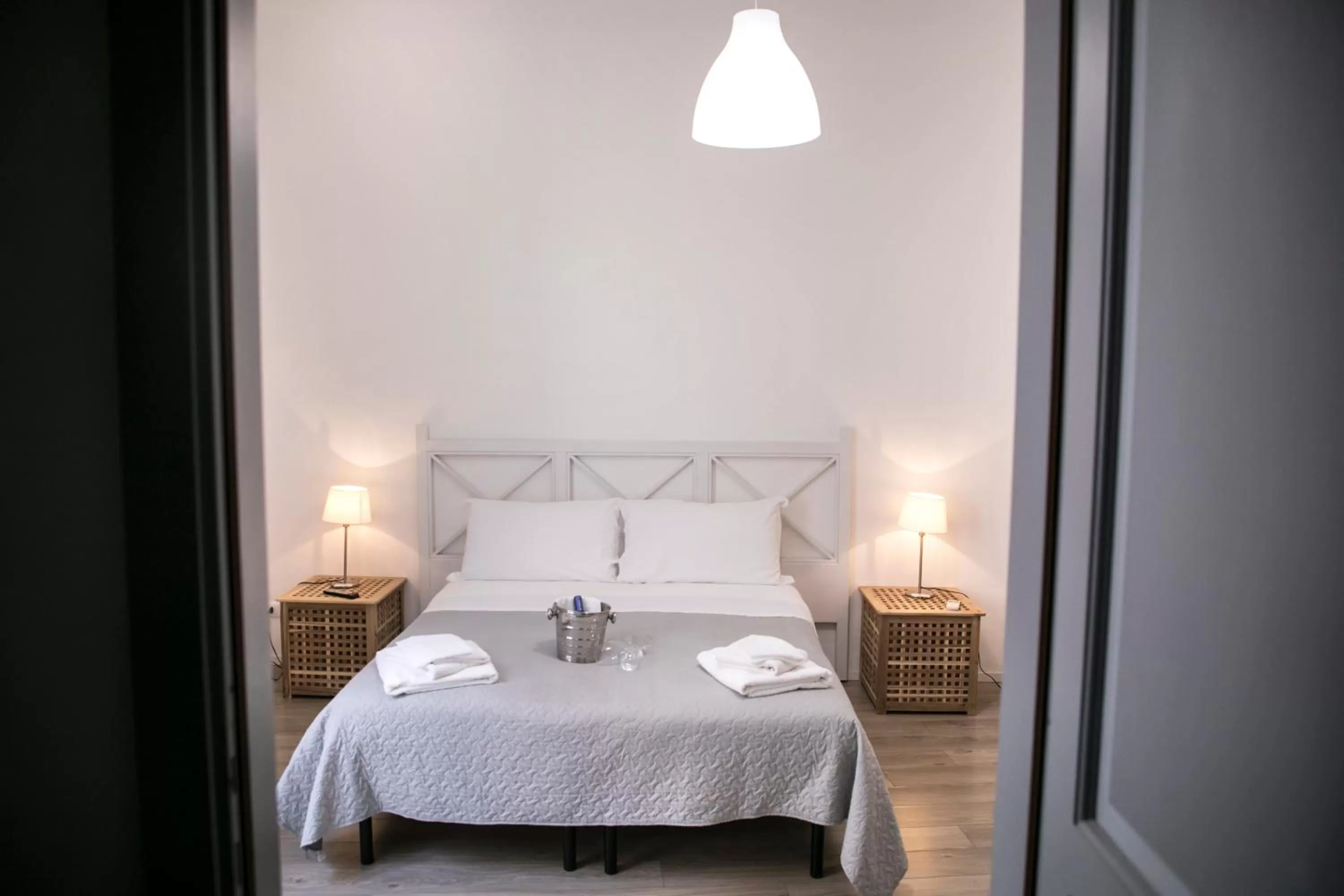 Bed in B&B Barone Sieri Pepoli