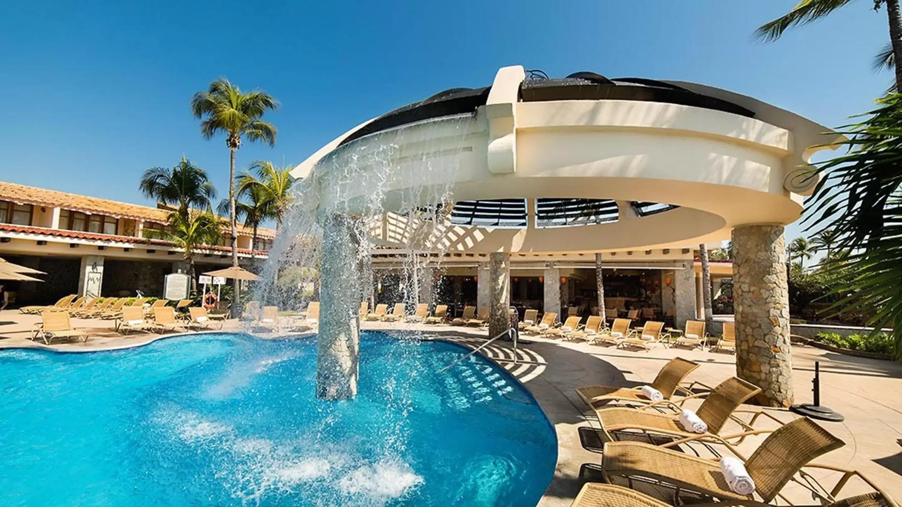 Swimming Pool in Pierre Mundo Imperial Riviera Diamante Acapulco