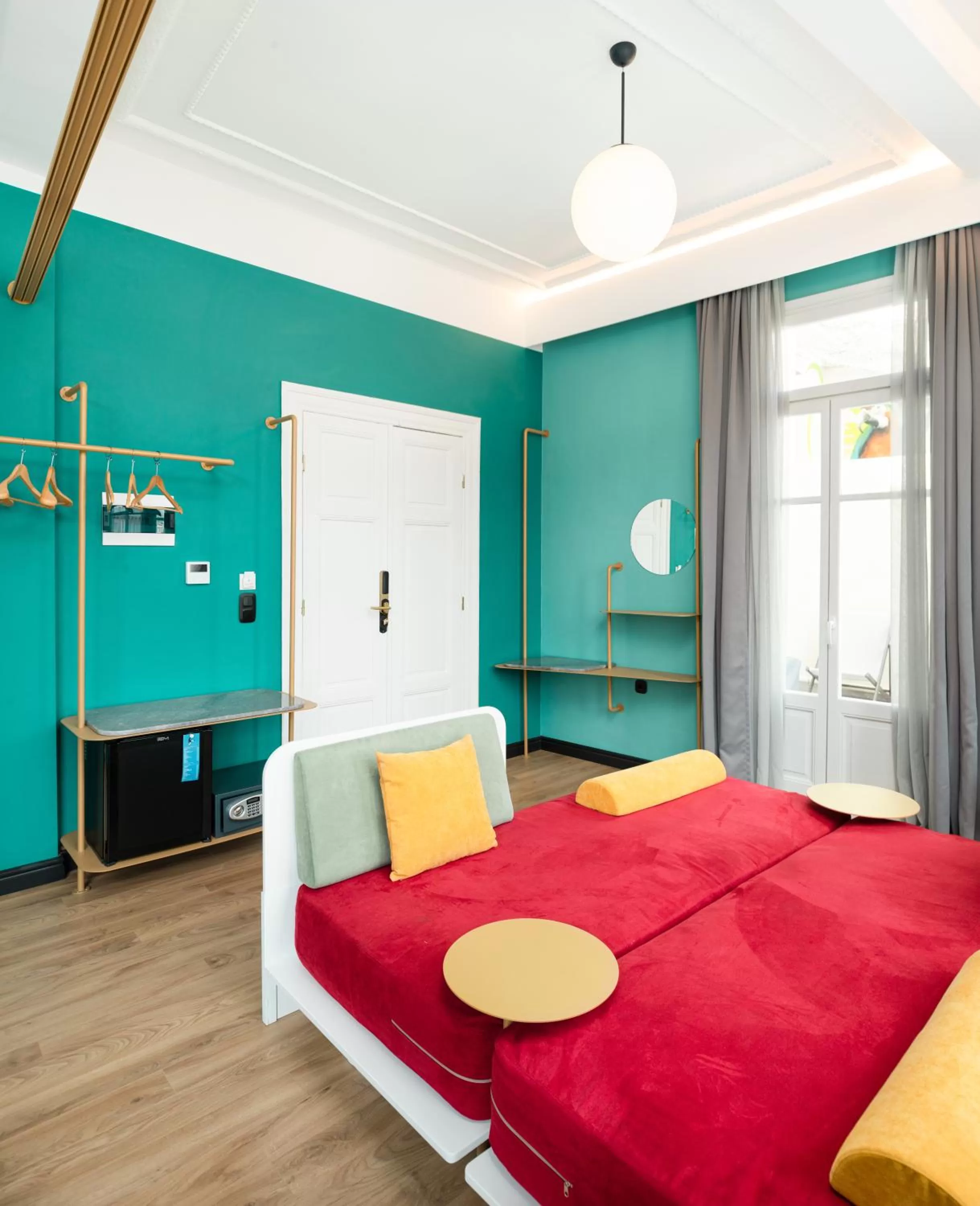 Decorative detail, Bed in Colors Urban Hotel Thessaloniki