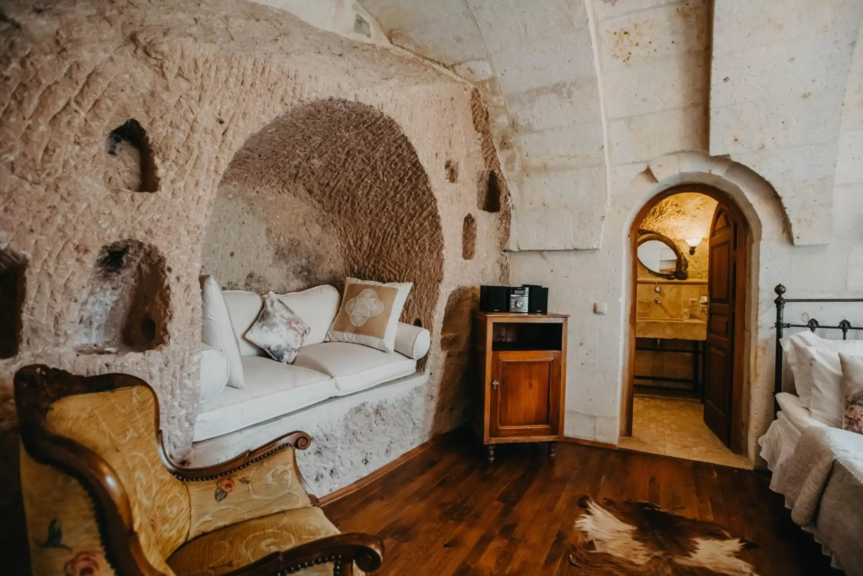 Seating Area in Melekler Evi Cave Hotel