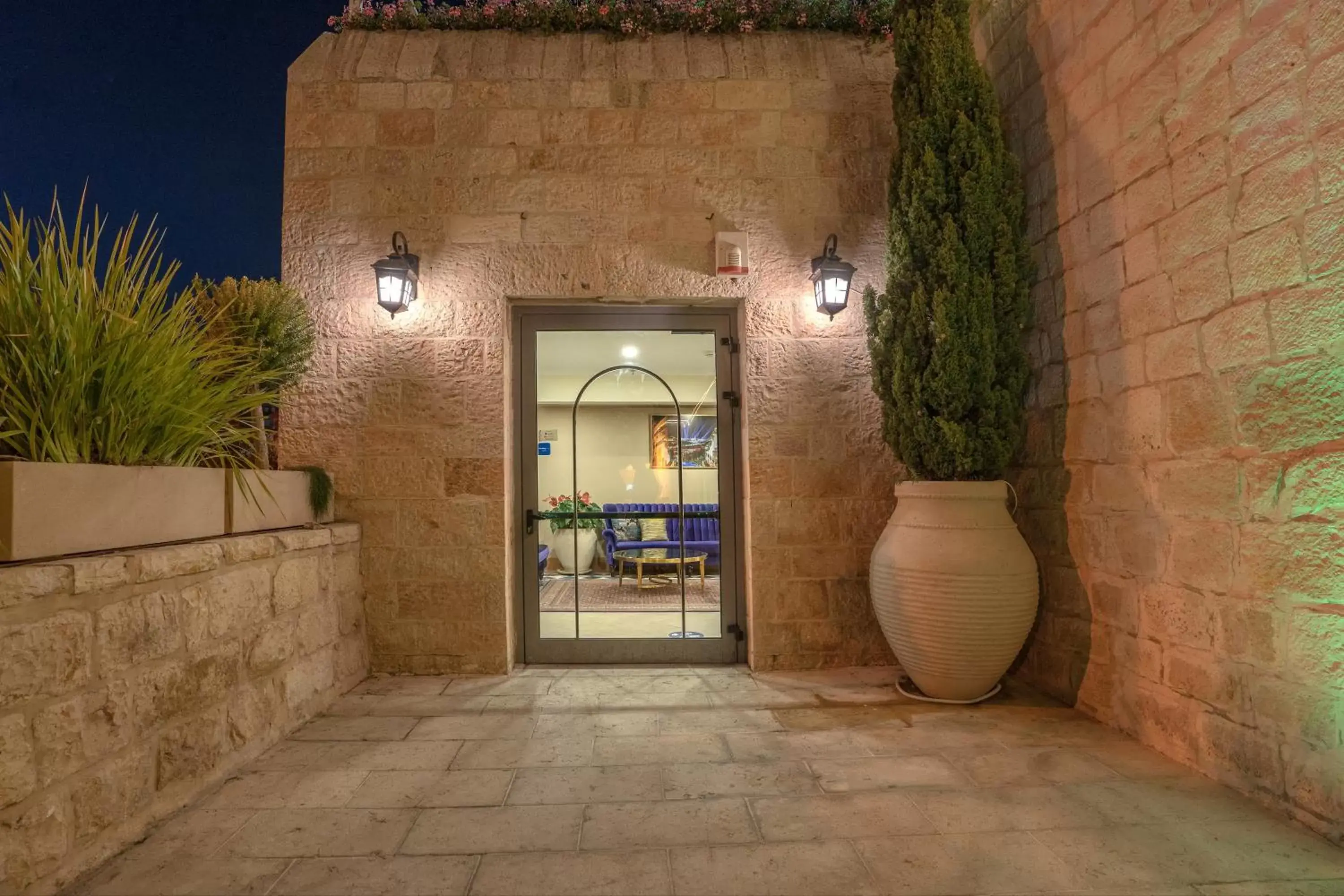 Facade/entrance in The Sephardic House Hotel in The Jewish Quarter