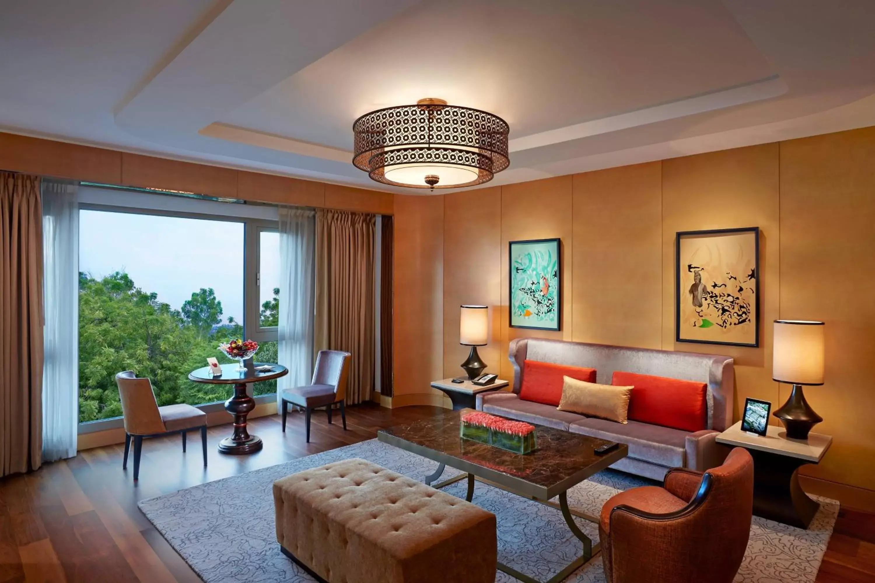 Living room, Seating Area in ITC Grand Chola, a Luxury Collection Hotel, Chennai