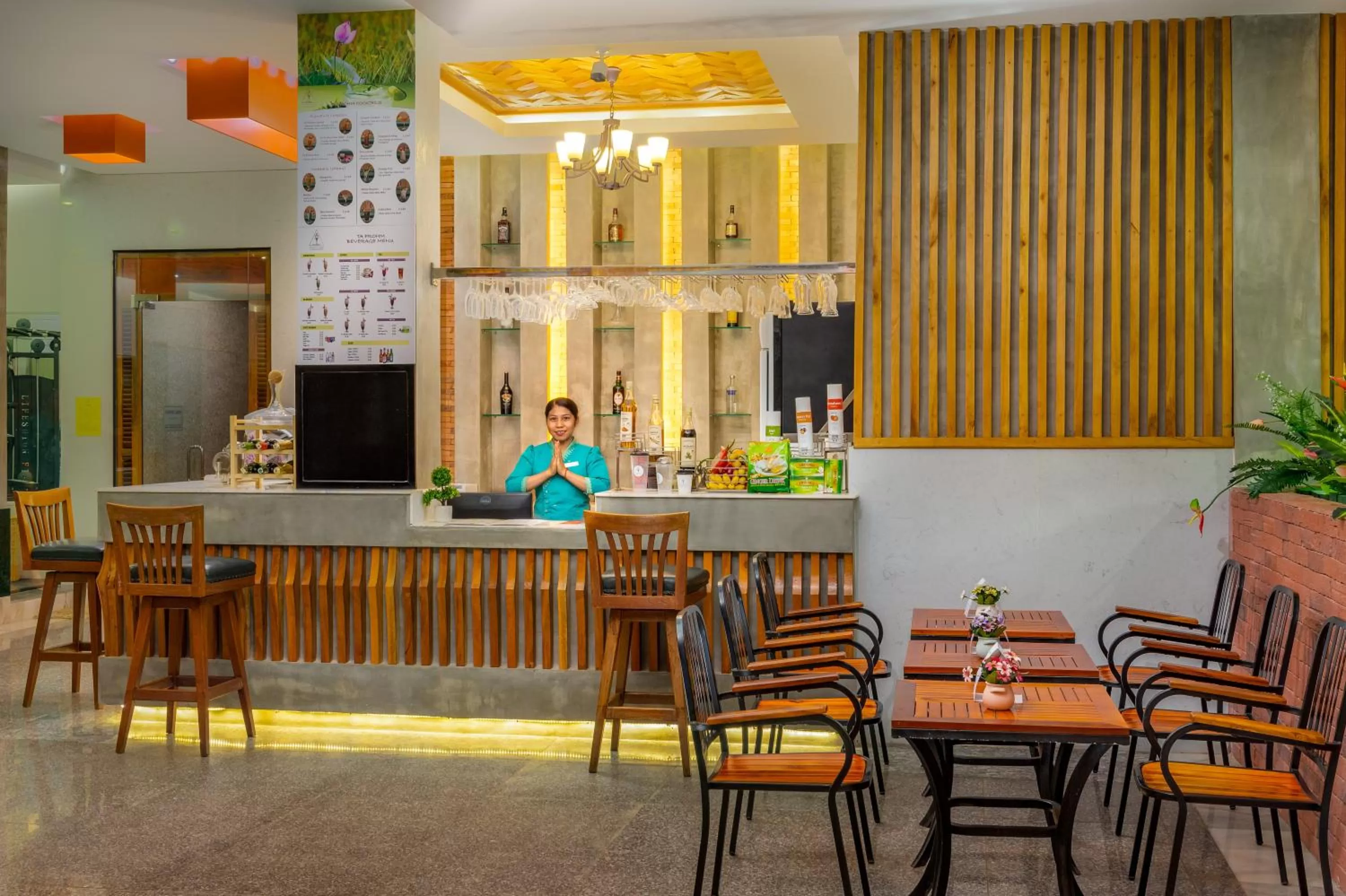 Food and drinks in Ta Prohm Hotel & Spa