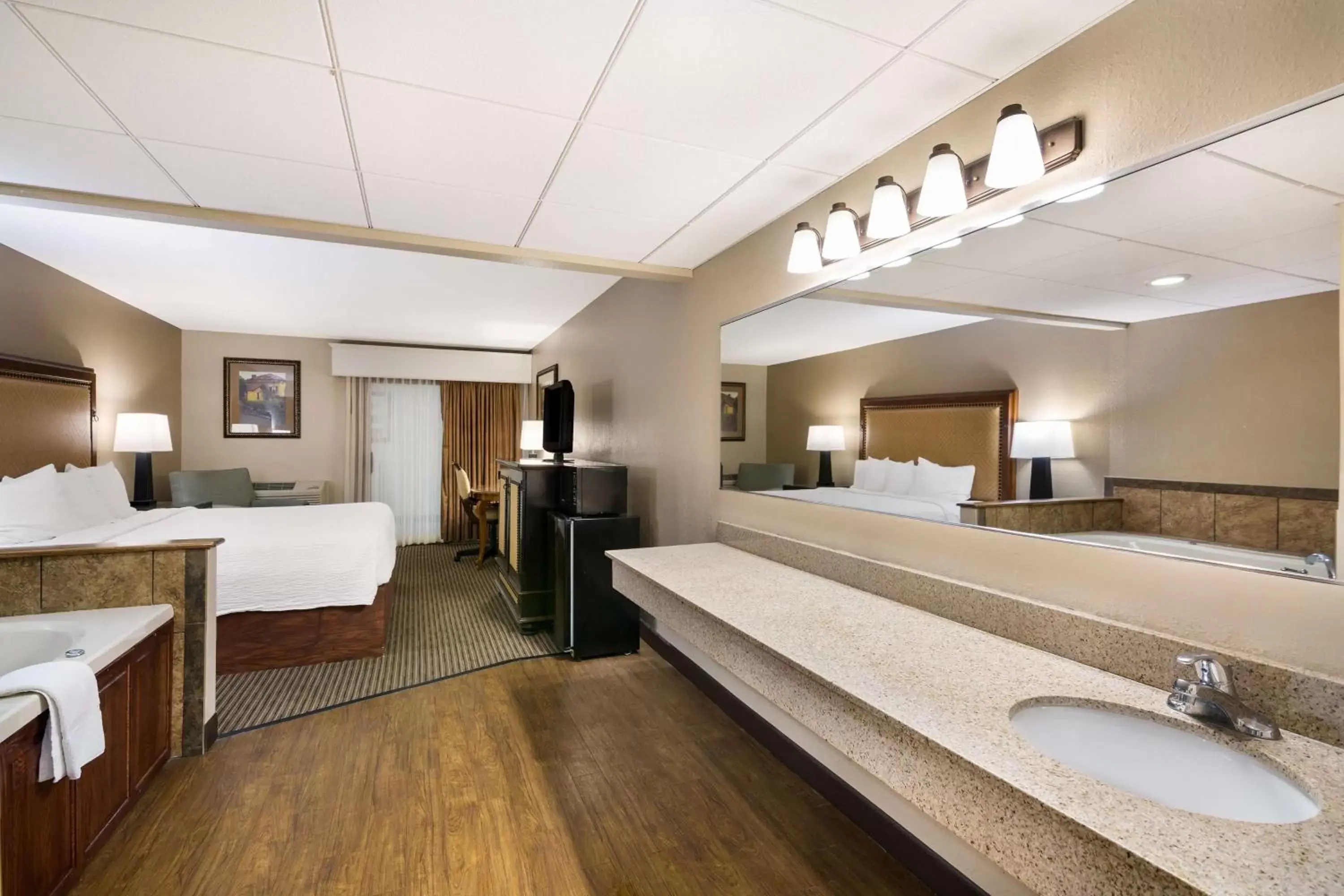 Bathroom in Revel Hotel Minot - SureStay Collection by Best Western