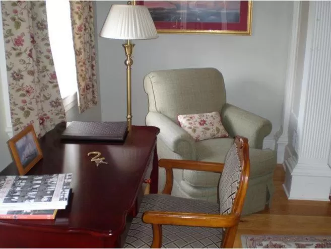 Seating area in Compass Rose Inn