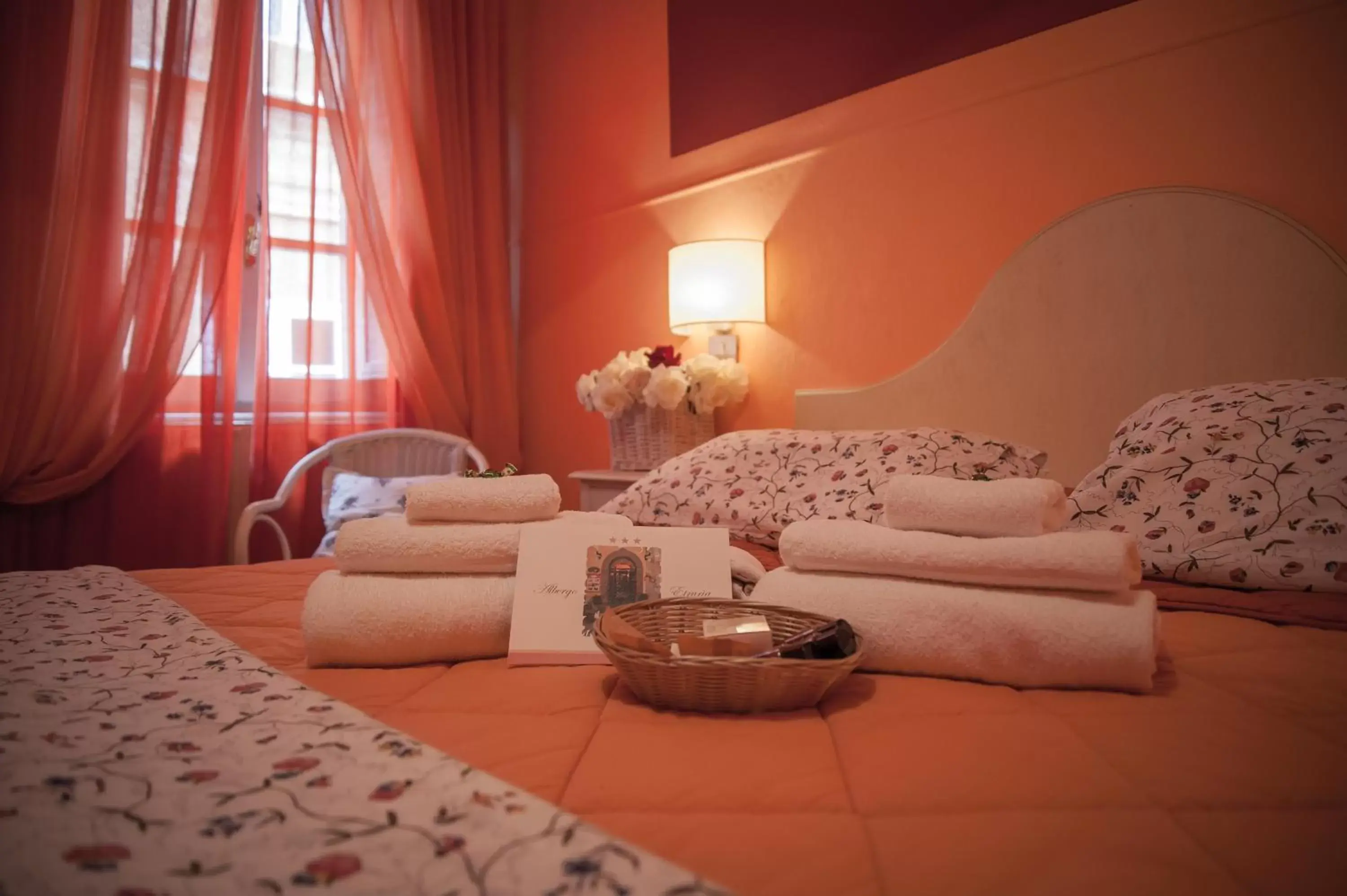 Bed, Room Photo in Albergo Etruria