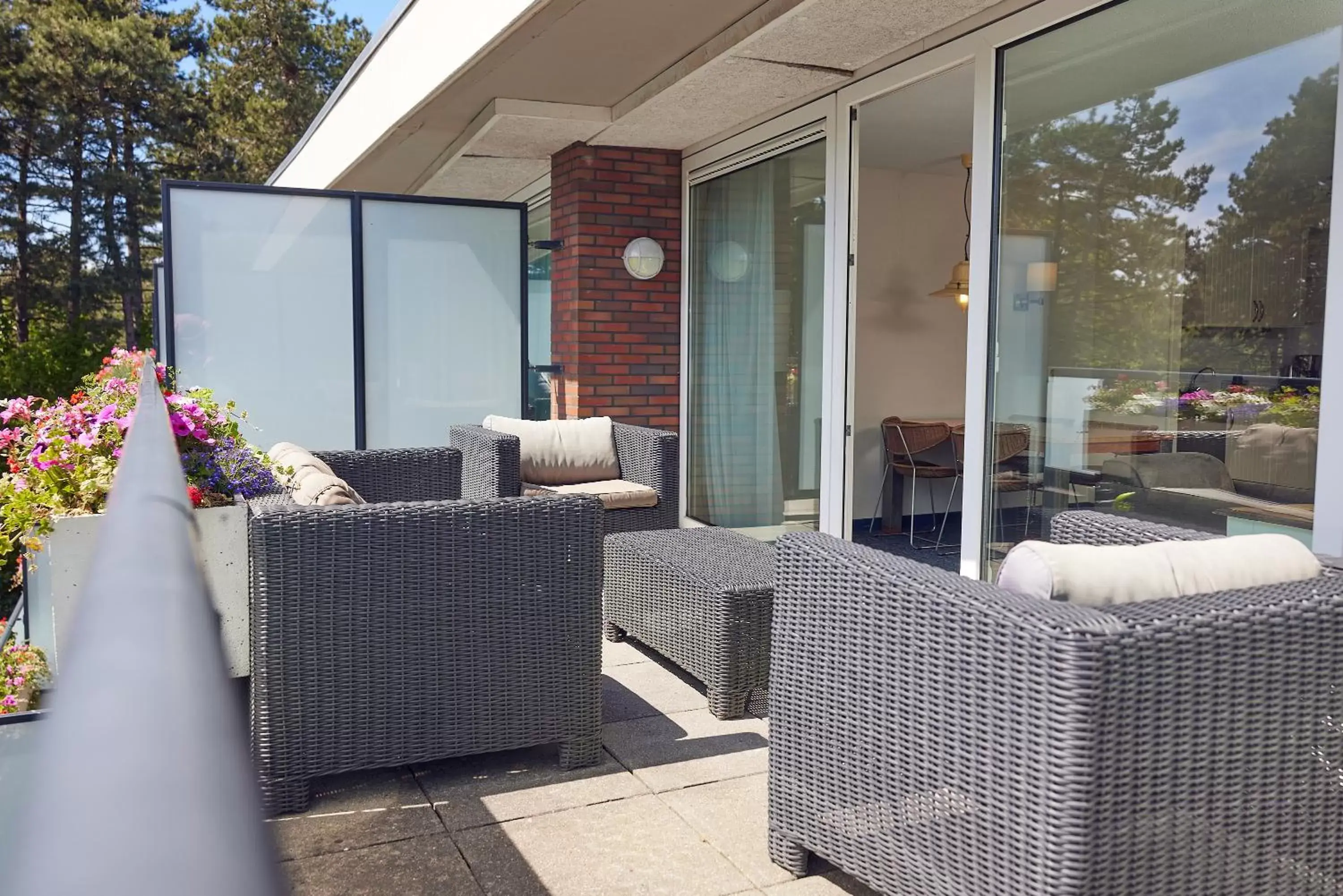 Balcony/Terrace, Patio/Outdoor Area in WestCord ApartHotel Boschrijck