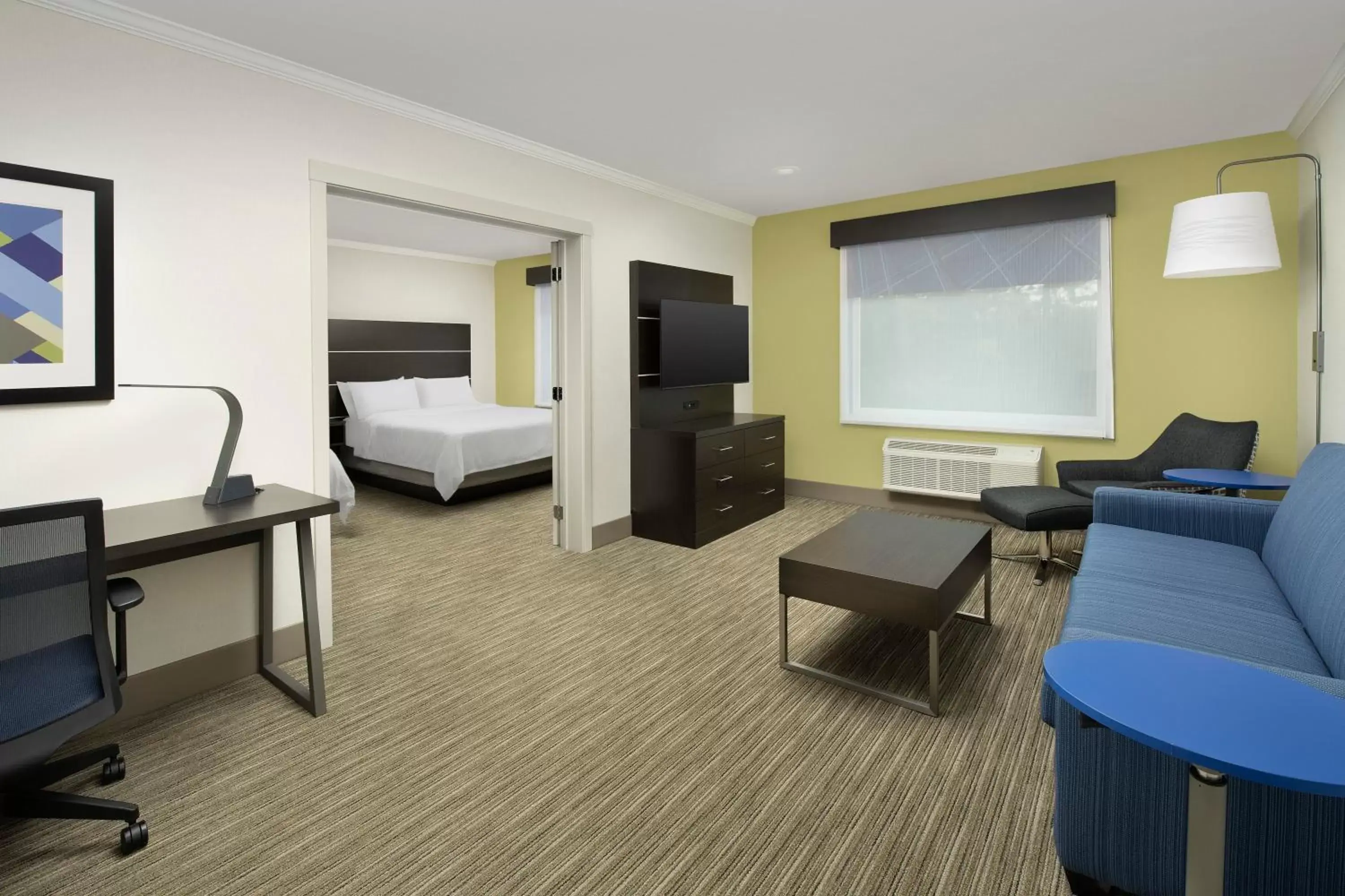 Photo of the whole room, Room Photo in Holiday Inn Express Puyallup, an IHG Hotel