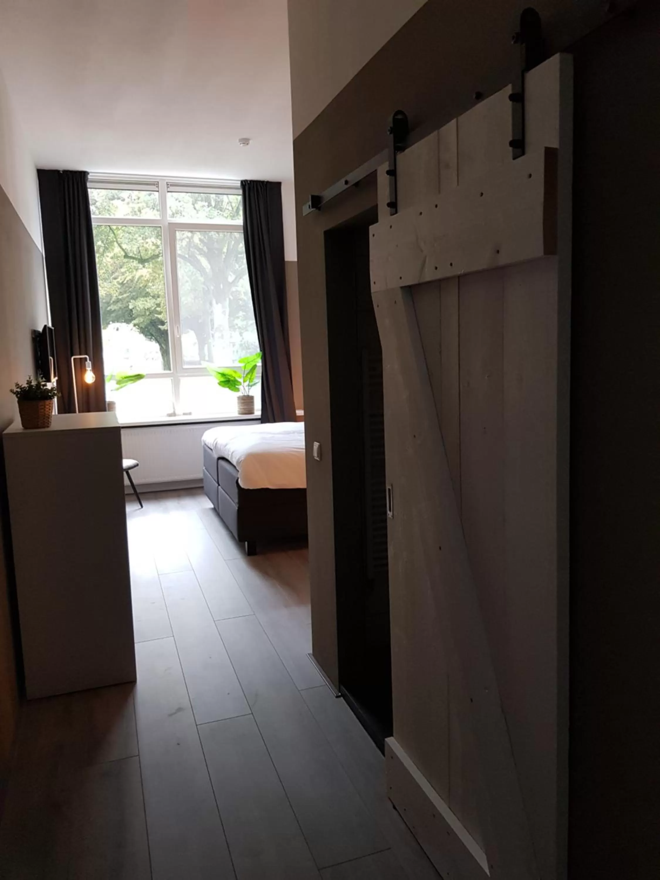 Bed in B&B de Wilhelminaschool