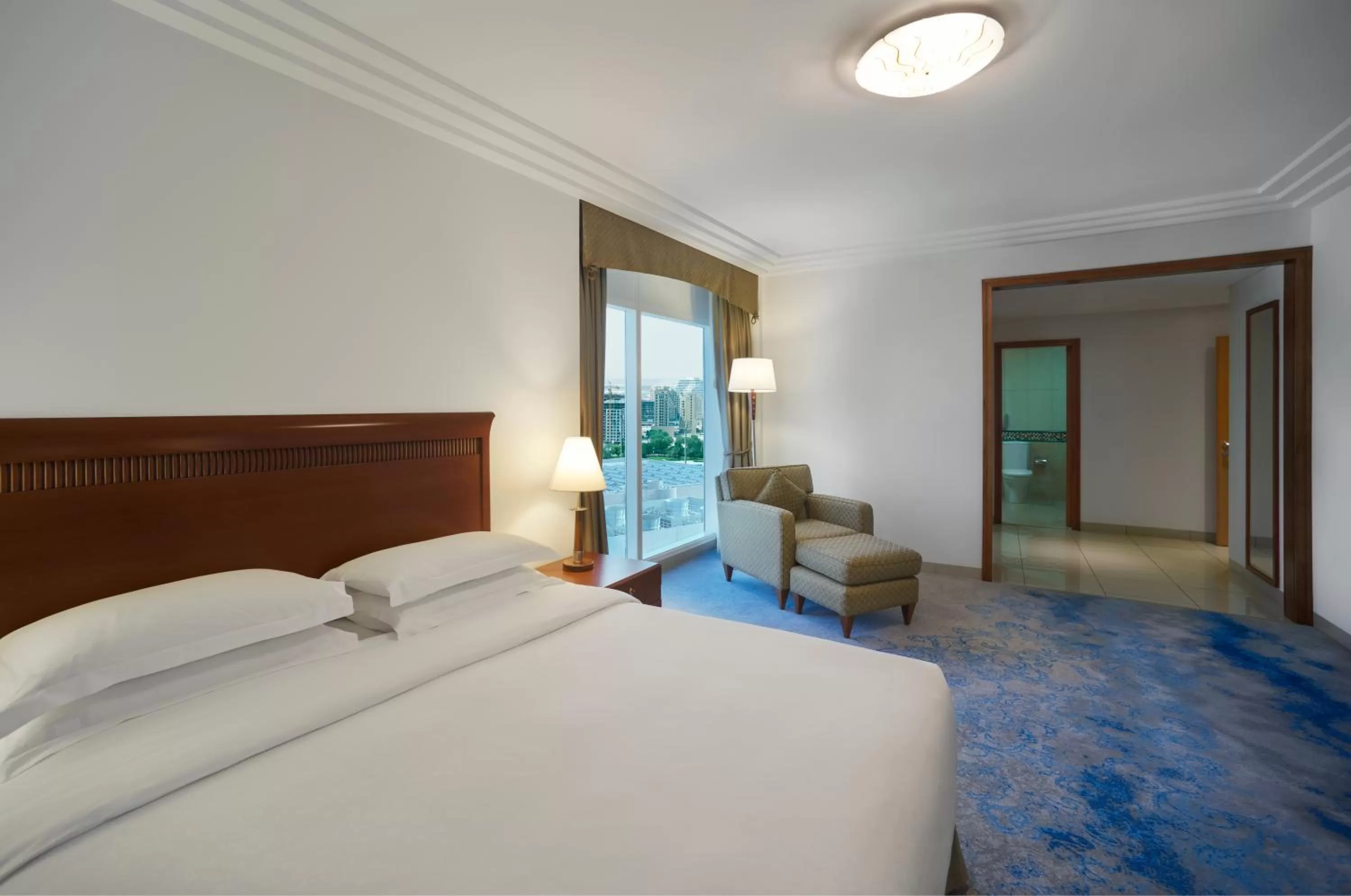 Bedroom, Bed in Grand Hyatt Residence